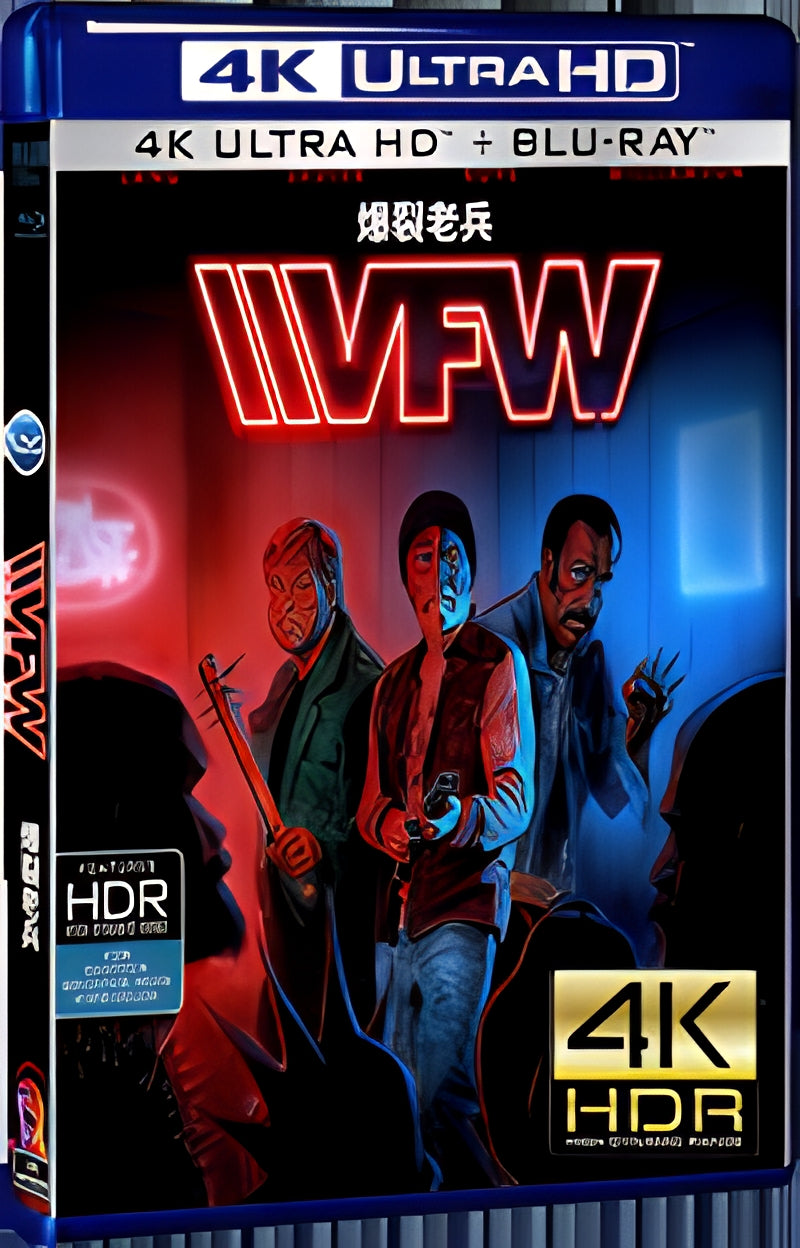 2019 Veterans of Foreign Wars Ultra HD 4K for Gift 1-Disc All RegionPlay Seal Box Blu-ray