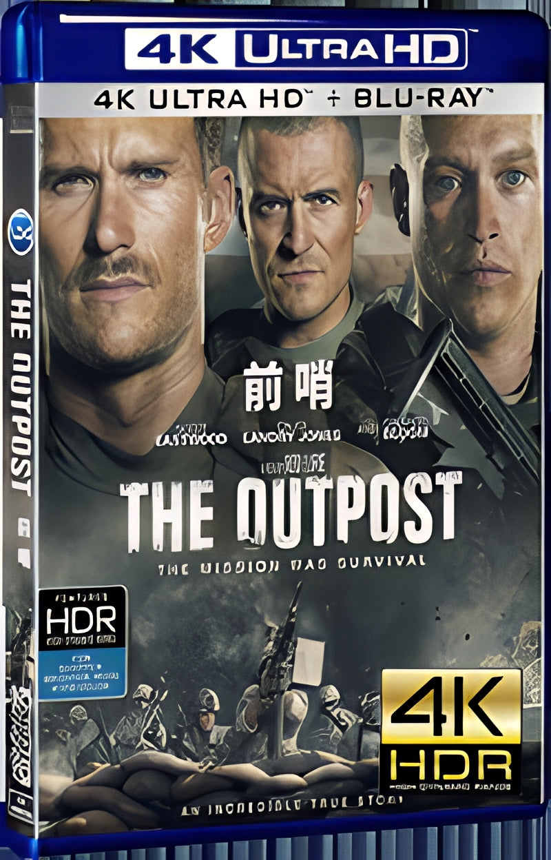 2020 The Outpost (2020) Ultra HD 4K for Gift 1-Disc All RegionPlay Seal Box Blu-ray