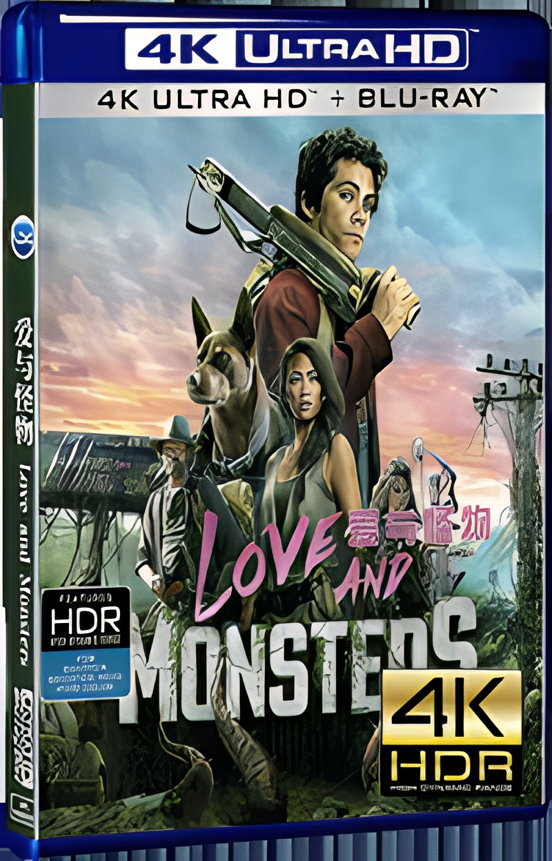2020 Love and Monsters (2020) Ultra HD 4K for Gift 1-Disc All RegionPlay Seal Box Blu-ray