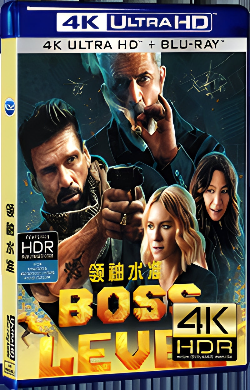 2020 Boss Level (2020) Ultra HD 4K for Gift 1-Disc All RegionPlay Seal Box Blu-ray