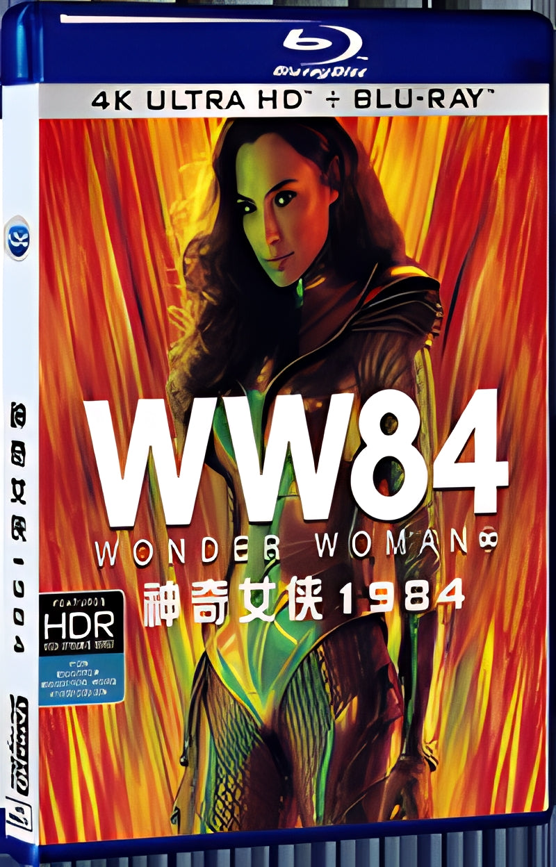 2020 Wonder Woman 1984（2020） Ultra HD 4K for Gift 1-Disc All RegionPlay Seal Box Blu-ray