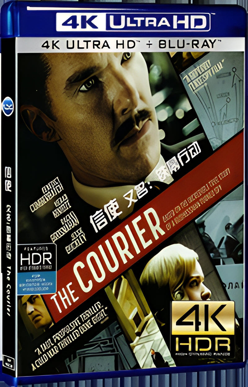 2020 The Courier (2020) Ultra HD 4K for Gift 1-Disc All RegionPlay Seal Box Blu-ray