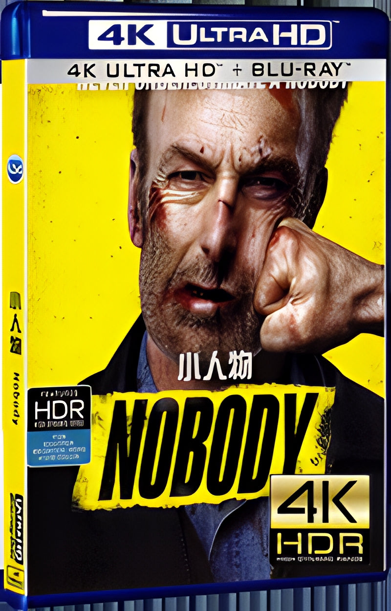 2021 Nobody (2021) Ultra HD 4K for Gift 1-Disc All RegionPlay Seal Box Blu-ray