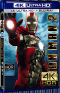 2010 Iron Man 2 (2010) Ultra HD 4K for Gift 1-Disc All RegionPlay Seal Box Blu-ray