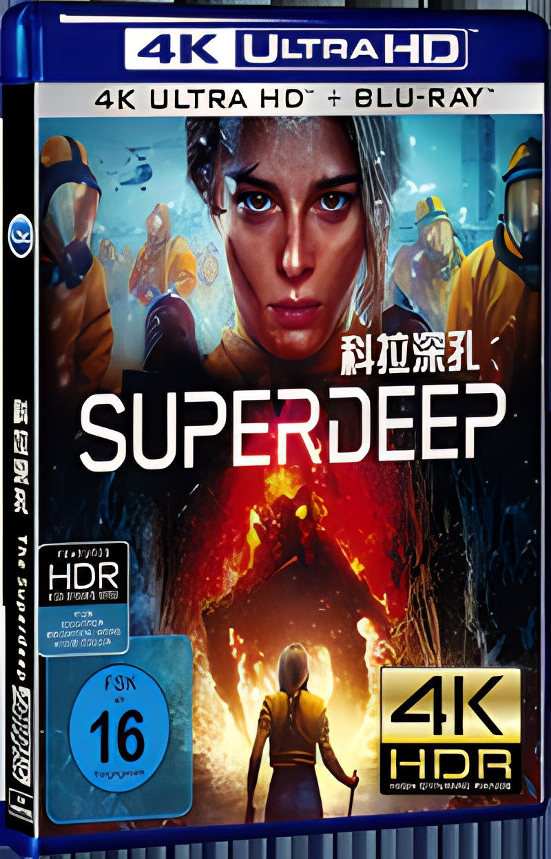2020 The Superdeep (2020) Ultra HD 4K for Gift 1-Disc All RegionPlay Seal Box Blu-ray
