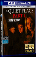 A Quiet Place Part II (2021) Ultra HD 4K Movie 1-Disc Box Set for Gift Collection Blu-ray