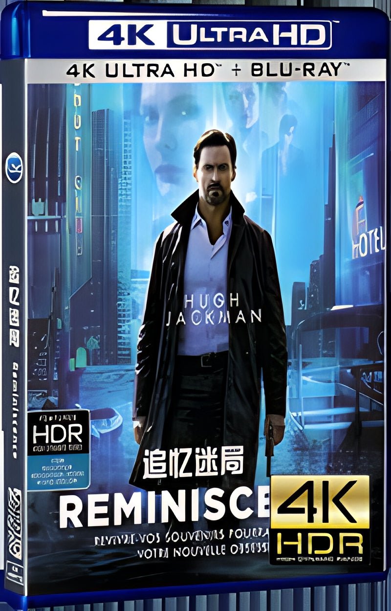 2021 Reminiscence (2021) Ultra HD 4K for Gift 1-Disc All RegionPlay Seal Box Blu-ray