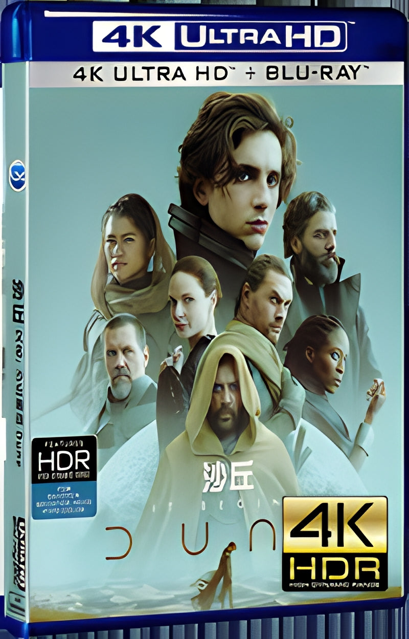 2021 Dune (2021) Ultra HD 4K for Gift 1-Disc All RegionPlay Seal Box Blu-ray