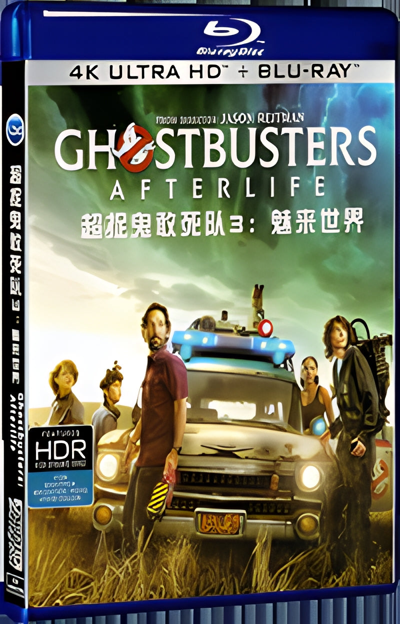 2021 Ghostbusters: Afterlife (2021) Ultra HD 4K for Gift 1-Disc All RegionPlay Seal Box Blu-ray