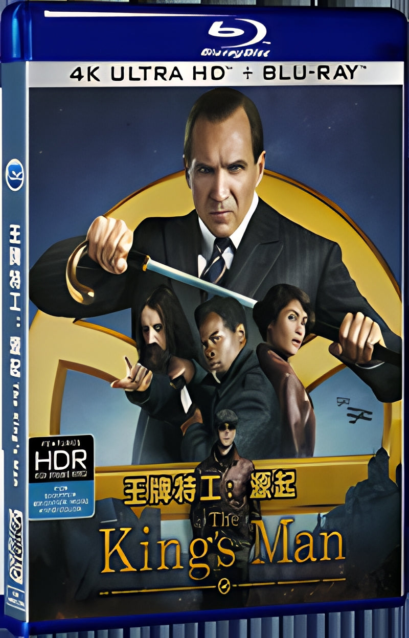 2021 The King's Man (2021) Ultra HD 4K for Gift 1-Disc All RegionPlay Seal Box Blu-ray