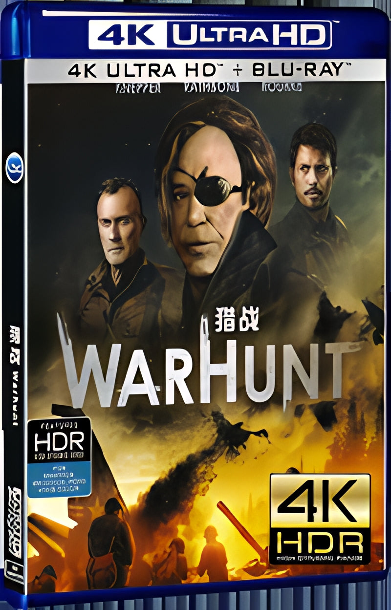 2022 Warhunt (2022) Ultra HD 4K for Gift 1-Disc All RegionPlay Seal Box Blu-ray
