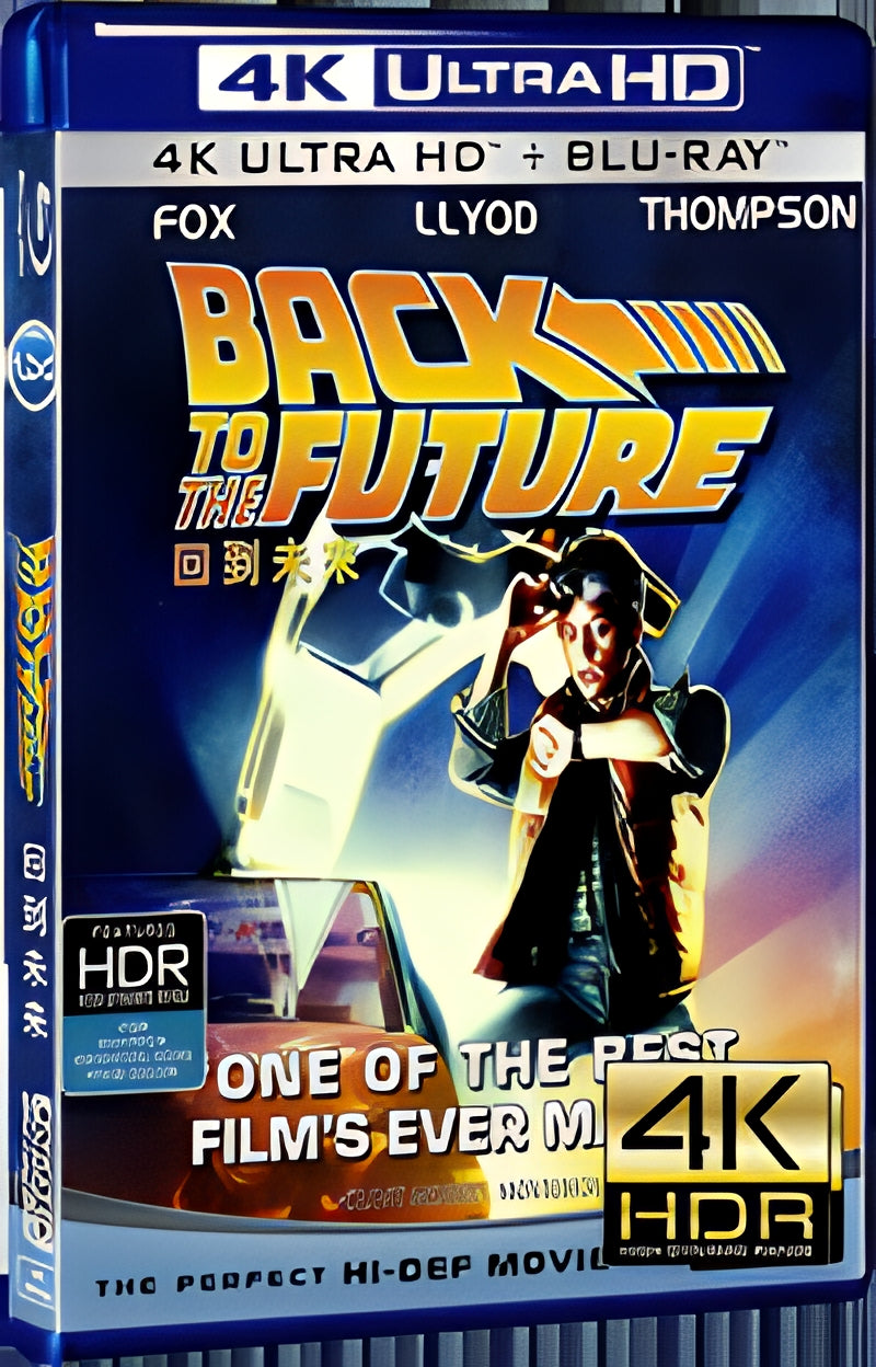 1985 Back to the Future Ultra HD 4K for Gift 1-Disc All RegionPlay Seal Box Blu-ray