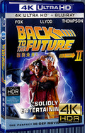 1989 Back to the Future Part II Ultra HD 4K for Gift 1-Disc All RegionPlay Seal Box Blu-ray