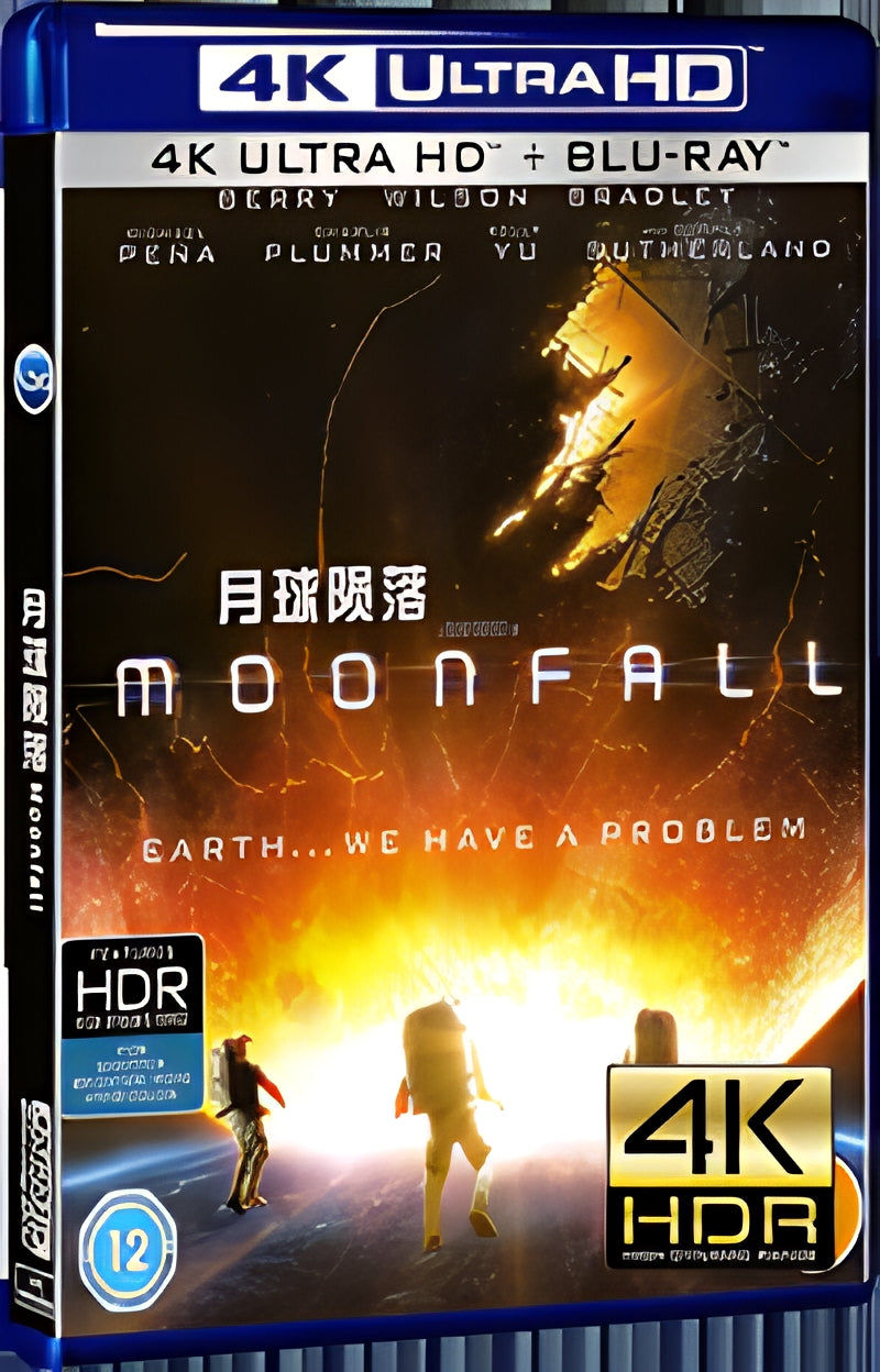2022 Moonfall (2022) Ultra HD 4K for Gift 1-Disc All RegionPlay Seal Box Blu-ray