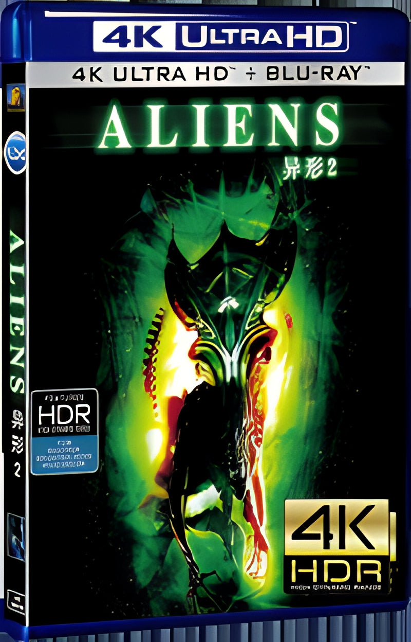 1986 Aliens Ultra HD 4K for Gift 1-Disc All RegionPlay Seal Box Blu-ray