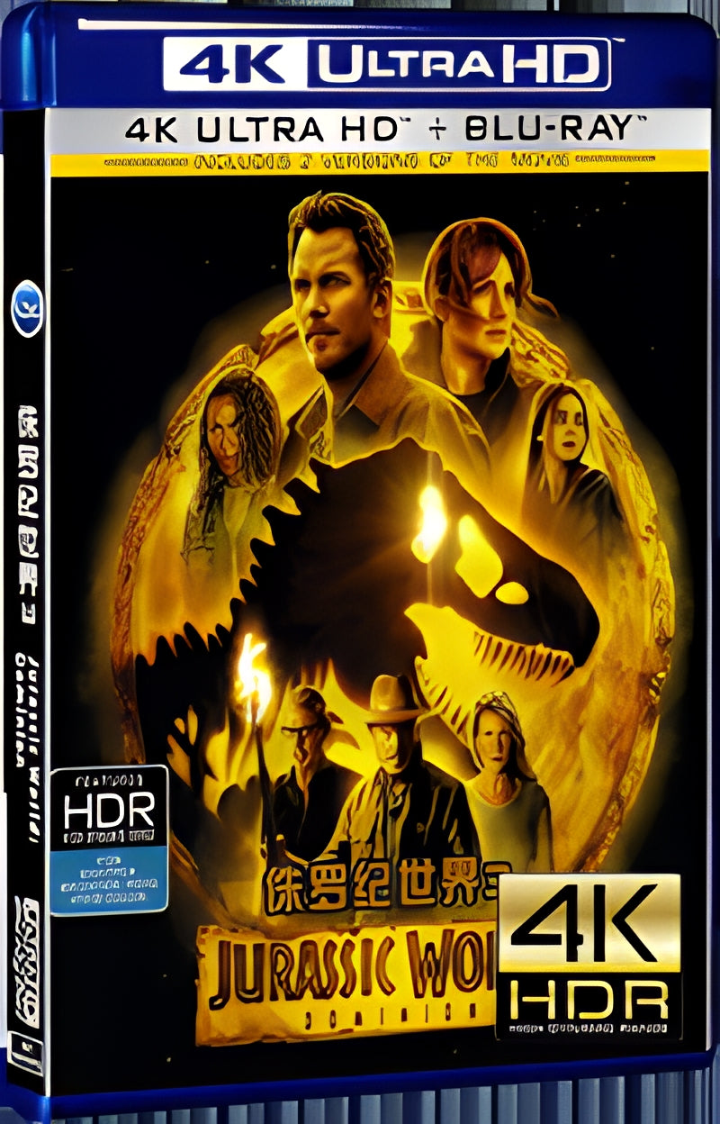 2022 Jurassic World: Dominion (2022) Ultra HD 4K for Gift 1-Disc All RegionPlay Seal Box Blu-ray