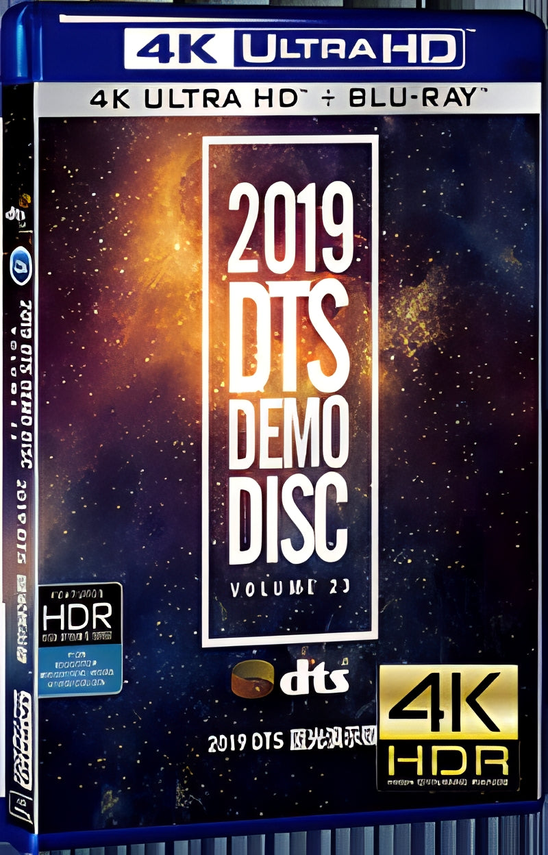 2018 2019 DTS Demo Disc Ultra HD 4K for Gift 1-Disc All RegionPlay Seal Box Blu-ray