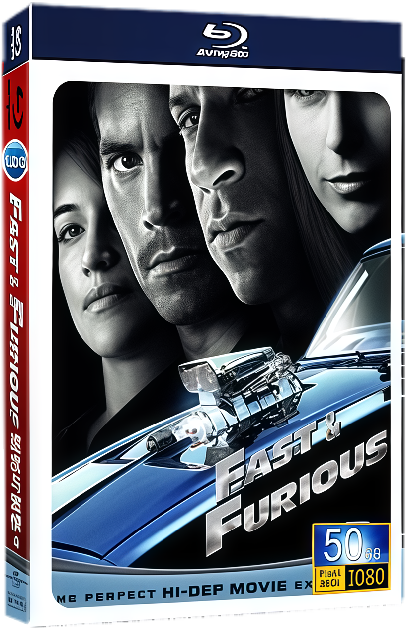2009 Fast.and.Furious 1080P for Gift 1-Disc All RegionPlay Seal Box Blu-ray