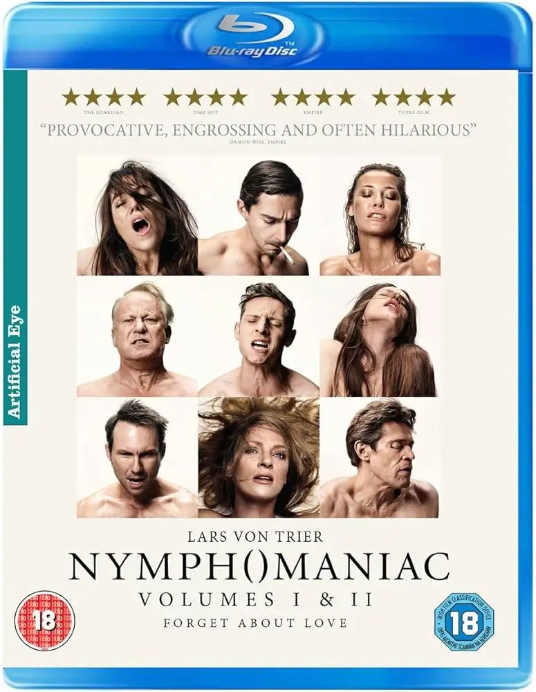 2-Disc Nymphomaniac Season 1-2 1080P for Gift Movie All RegionPlay Seal Box Blu-ray
