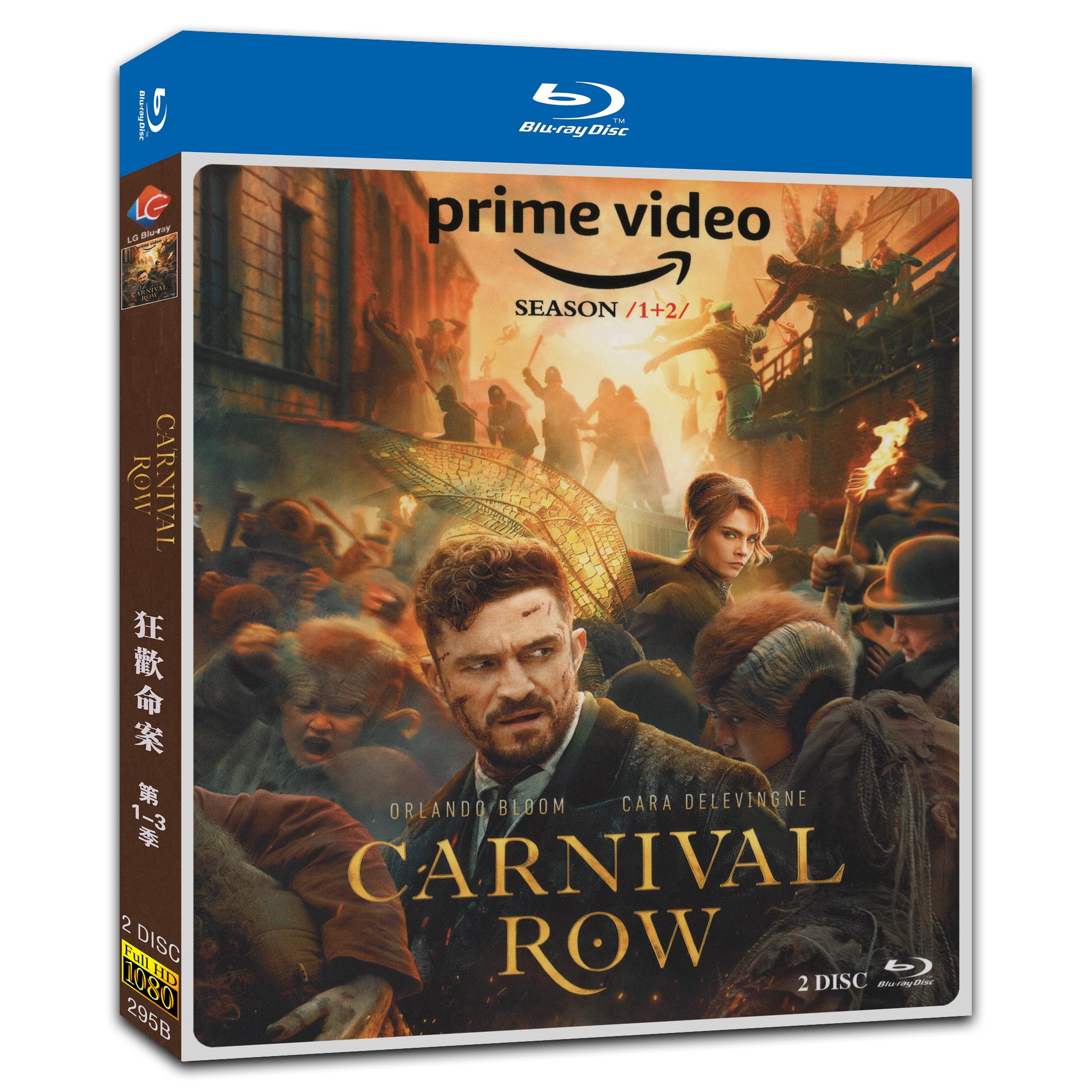 Carnival Row Season 1‎+2 2-Disc Movie Box Set for Gift Collection Blu-ray