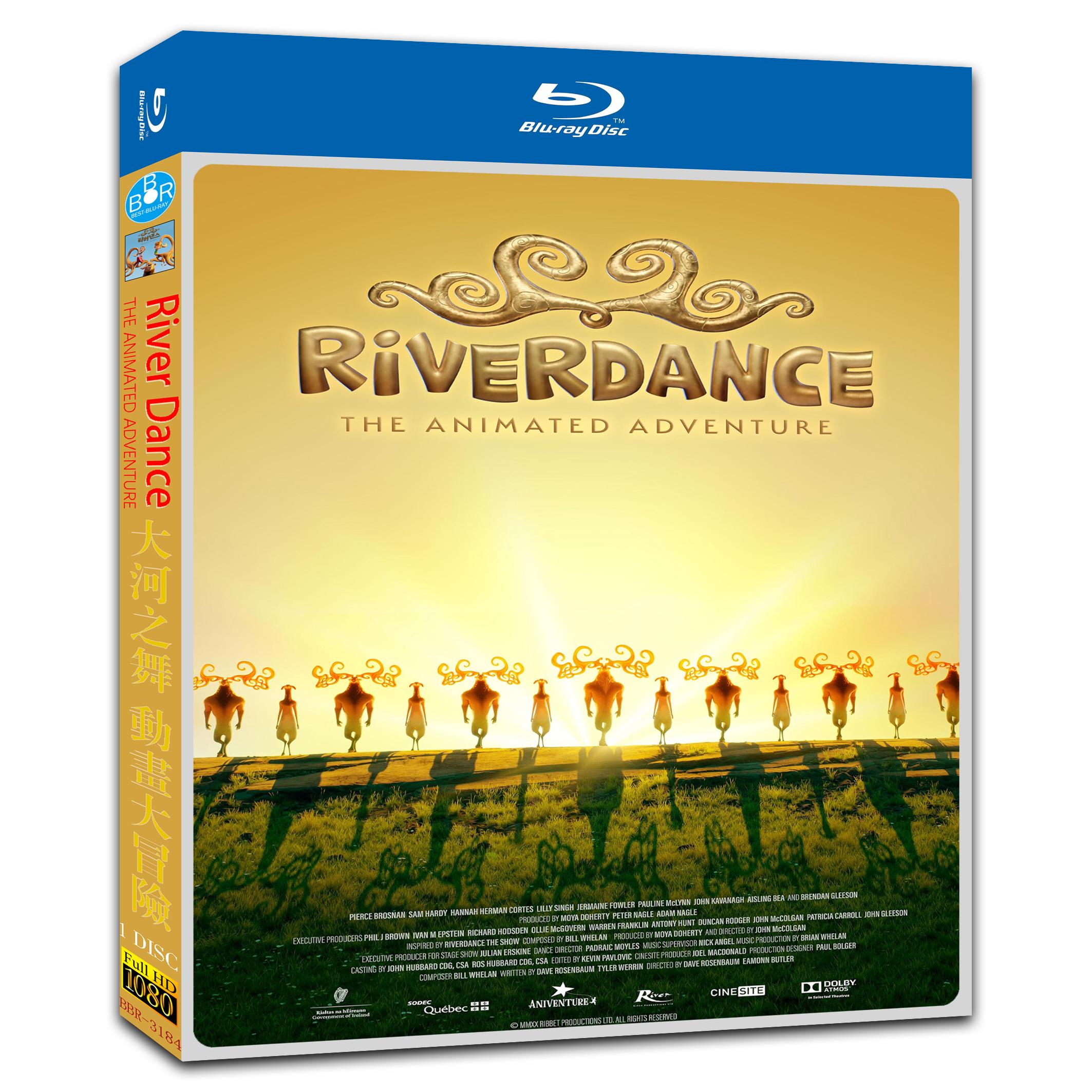 Riverdance the Animated Adventure‎ (2021) 1-Disc Movie Box Set for Gift Collection Blu-ray