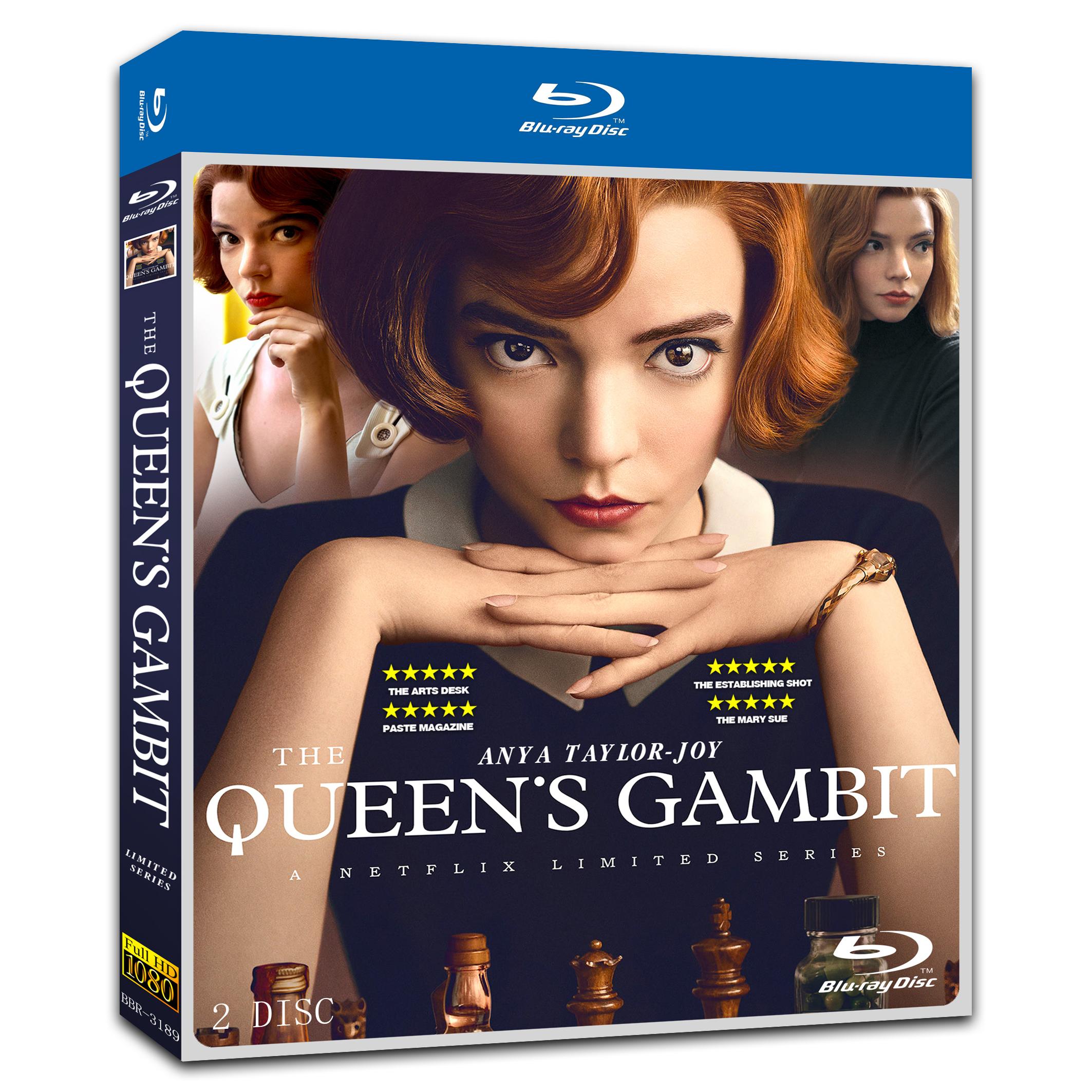 The Queen's Gambit‎ (2020) 2-Disc Movie Box Set for Gift Collection Blu-ray