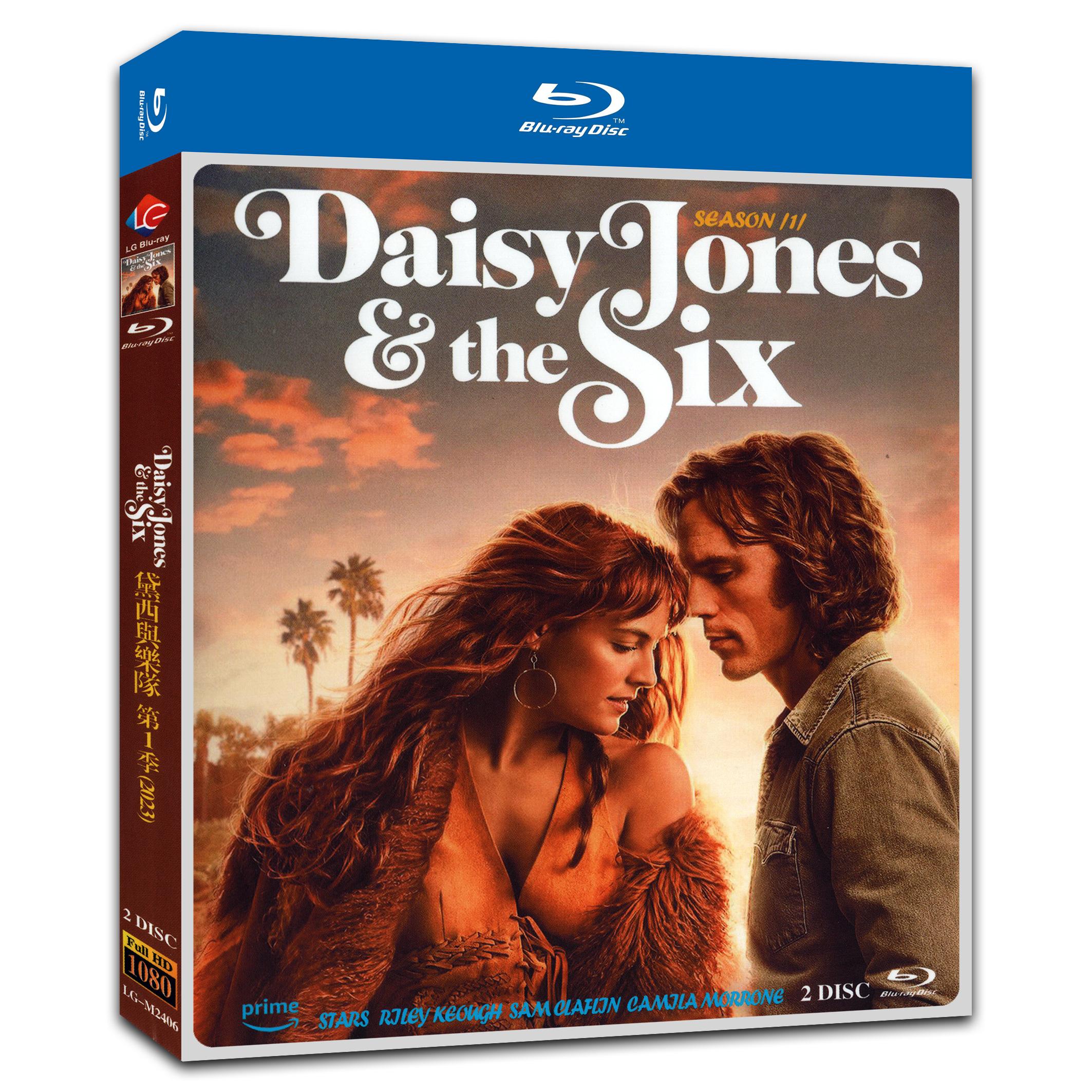 Daisy Jones & The Six‎ (2023) 2-Disc Movie Box Set for Gift Collection Blu-ray