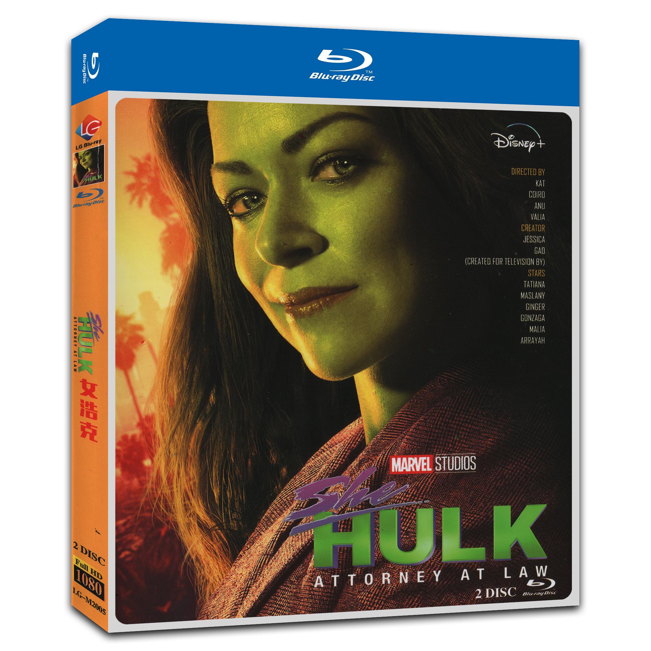 She-Hulk: Attorney at Law‎ (2022) 2-Disc Movie Box Set for Gift Collection Blu-ray