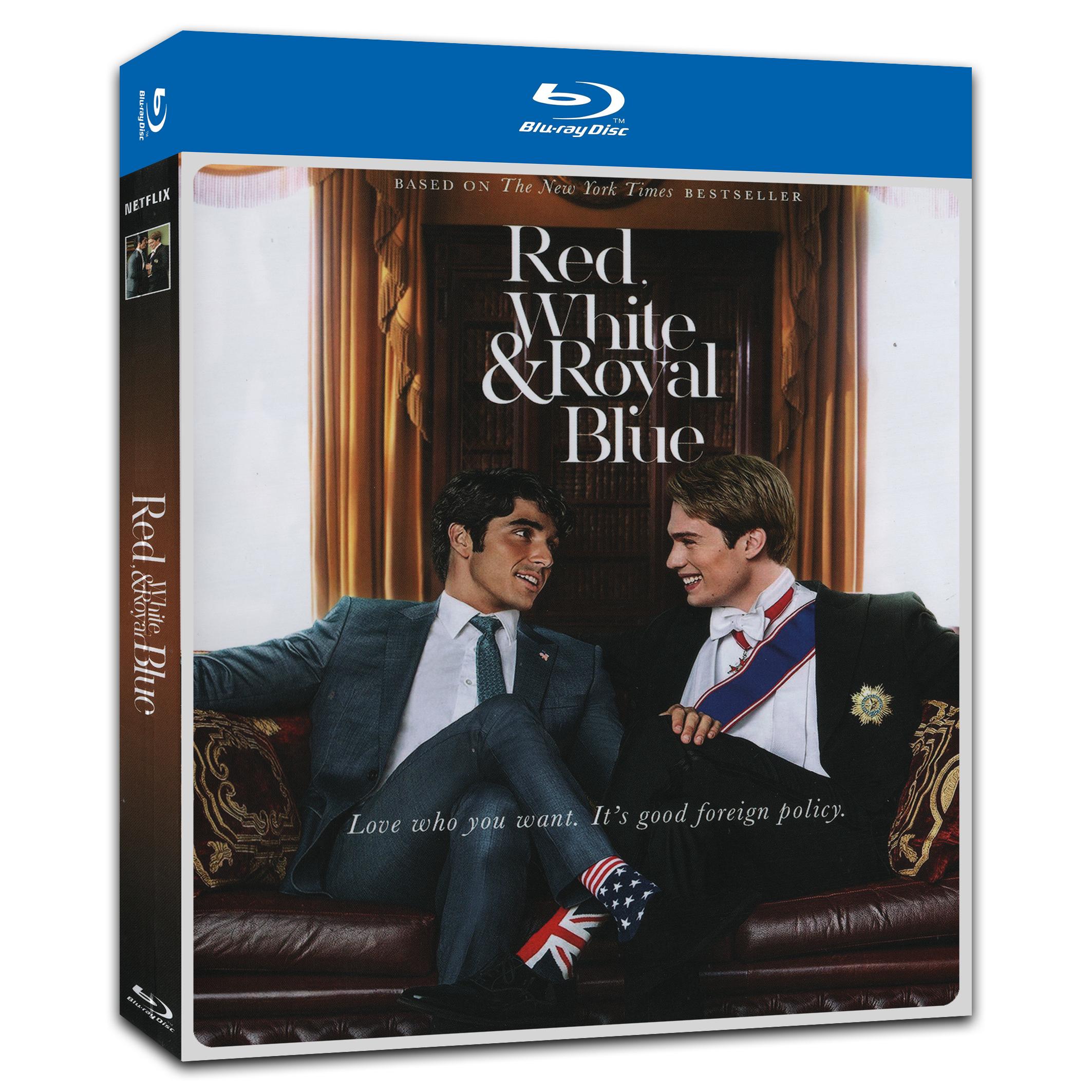 Red White & Royal Blue‎ (2023) 1-Disc Movie Box Set for Gift Collection Blu-ray