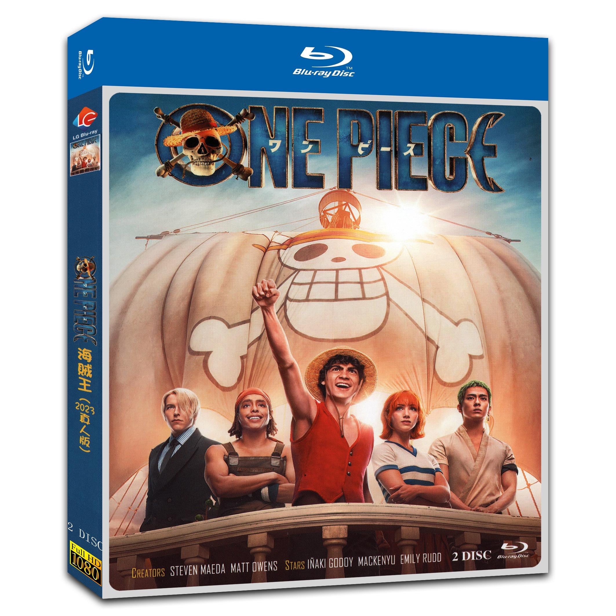 One Piece Season 1‎ (2023) 2-Disc Movie Box Set for Gift Collection Blu-ray