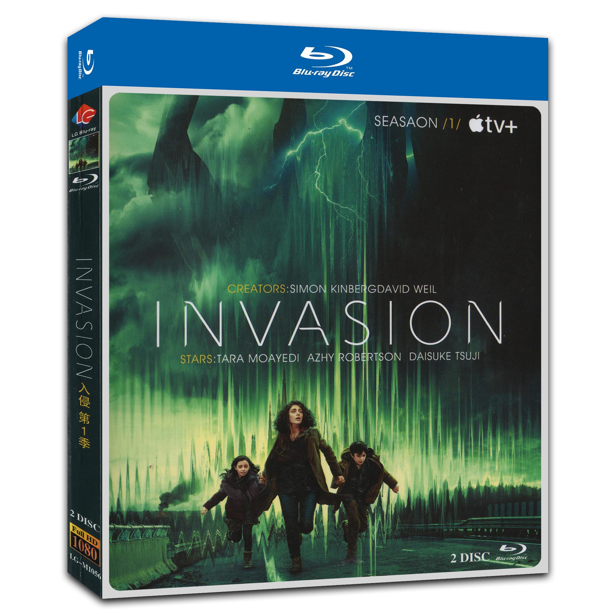 Invasion Season 1‎ (2021) 2-Disc Movie Box Set for Gift Collection Blu-ray