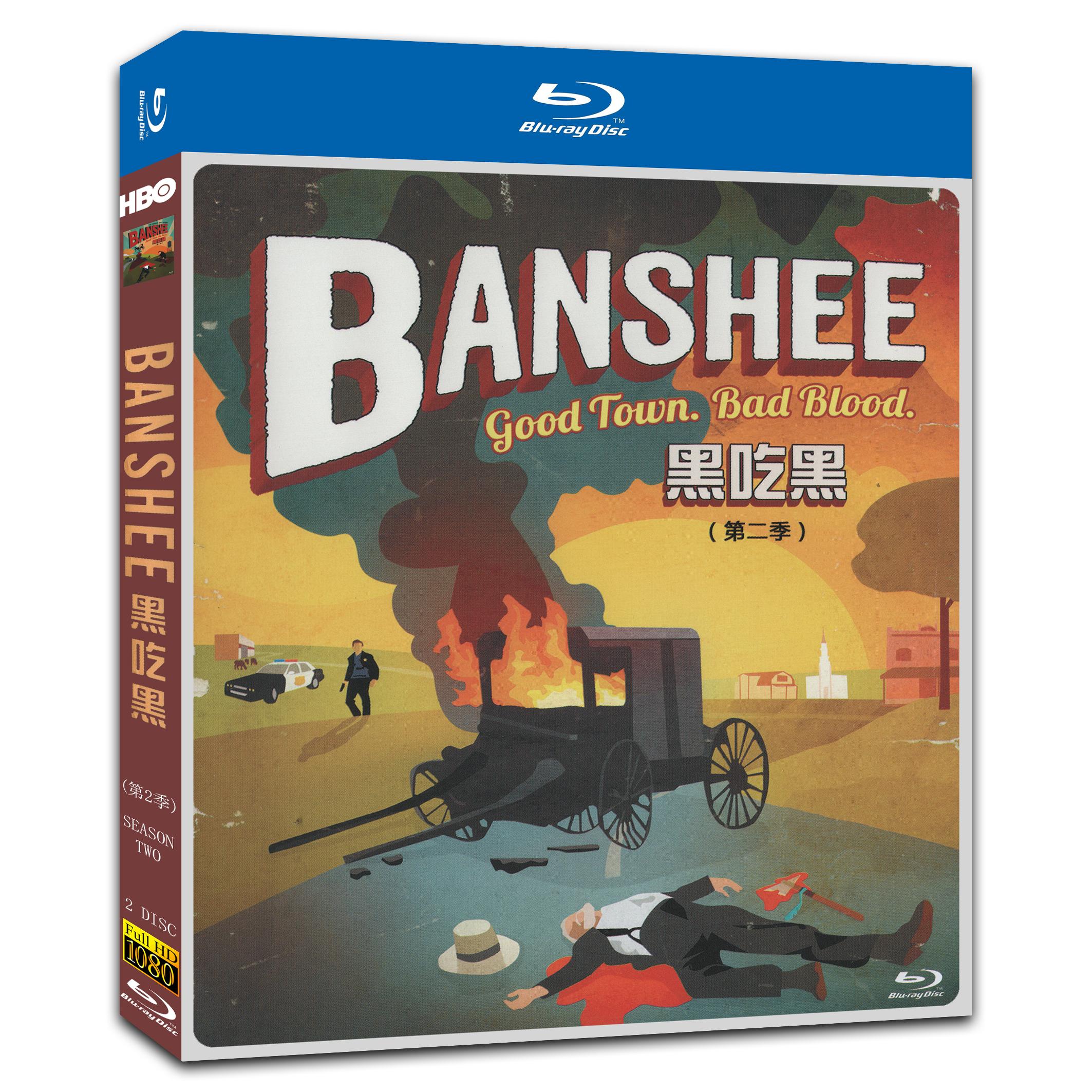 Banshee Season 2‎ (2014) 2-Disc Movie Box Set for Gift Collection Blu-ray