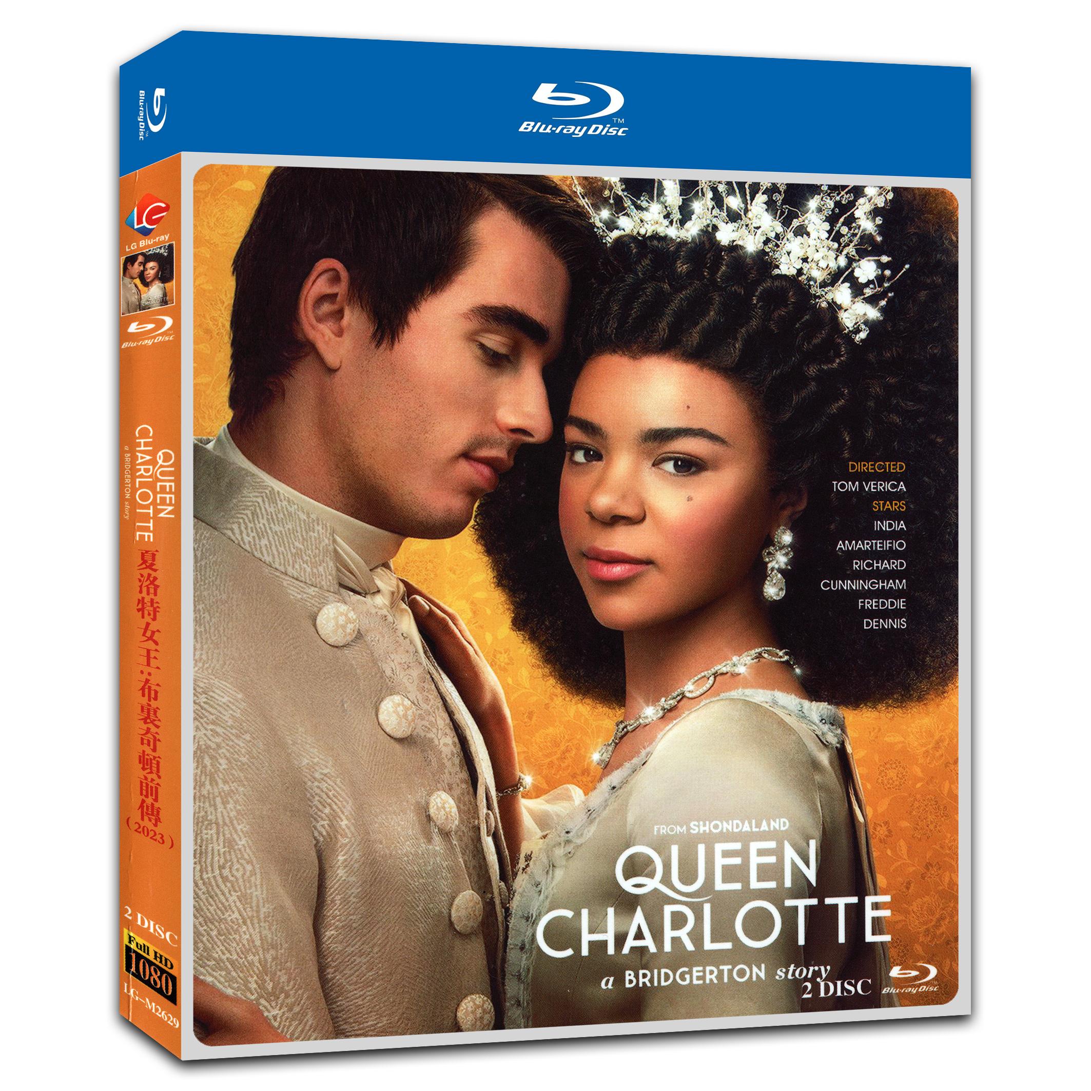 Queen Charlotte: A Bridgerton Story‎ (2023) 2-Disc Movie Box Set for Gift Collection Blu-ray
