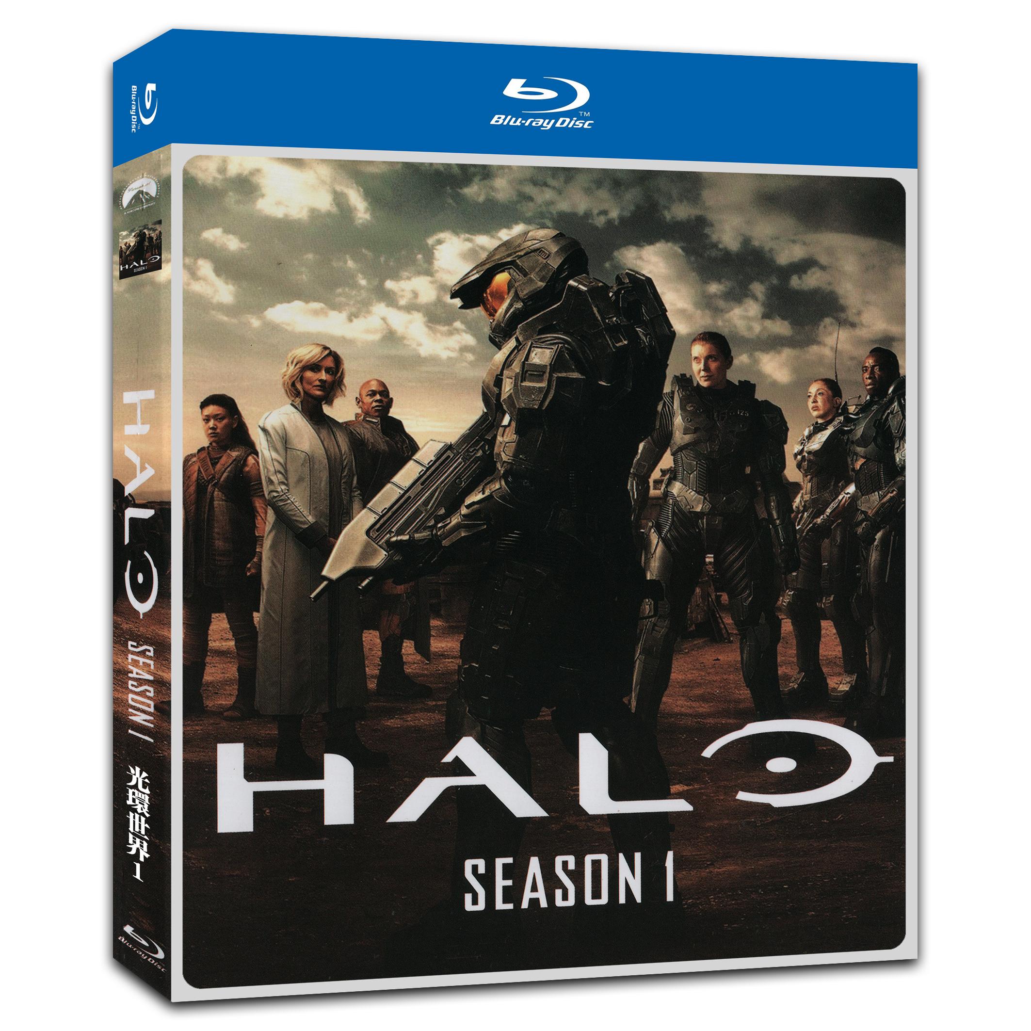 Halo Season 1‎ (2022) 2-Disc Movie Box Set for Gift Collection Blu-ray