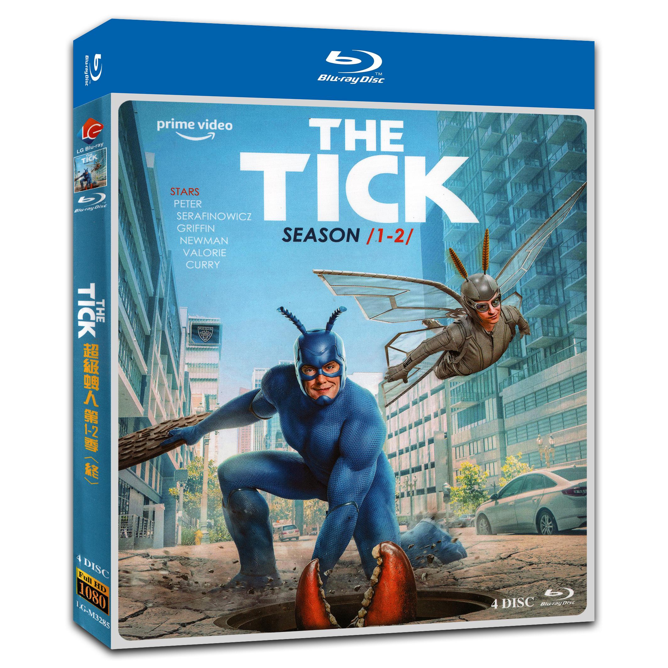 The Tick Season 1‎+2 4-Disc Movie Box Set for Gift Collection Blu-ray