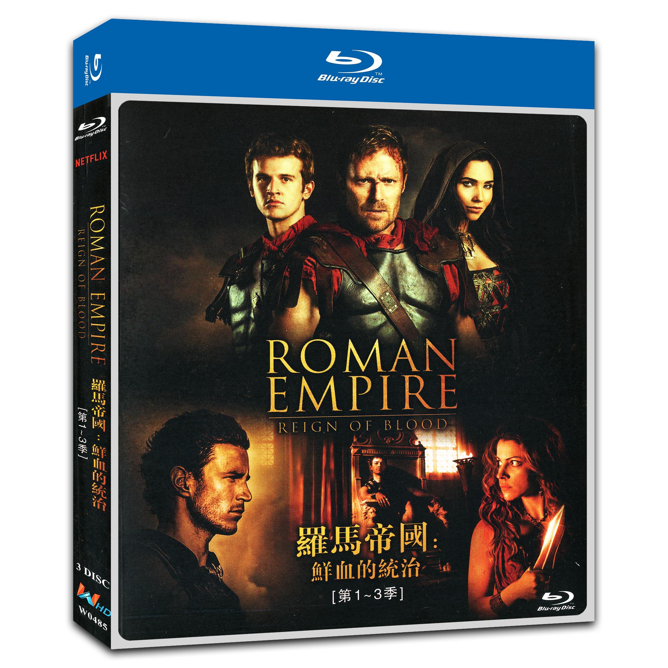 Roman Empire Season 1-3‎ 3-Disc Movie Box Set for Gift Collection Blu-ray