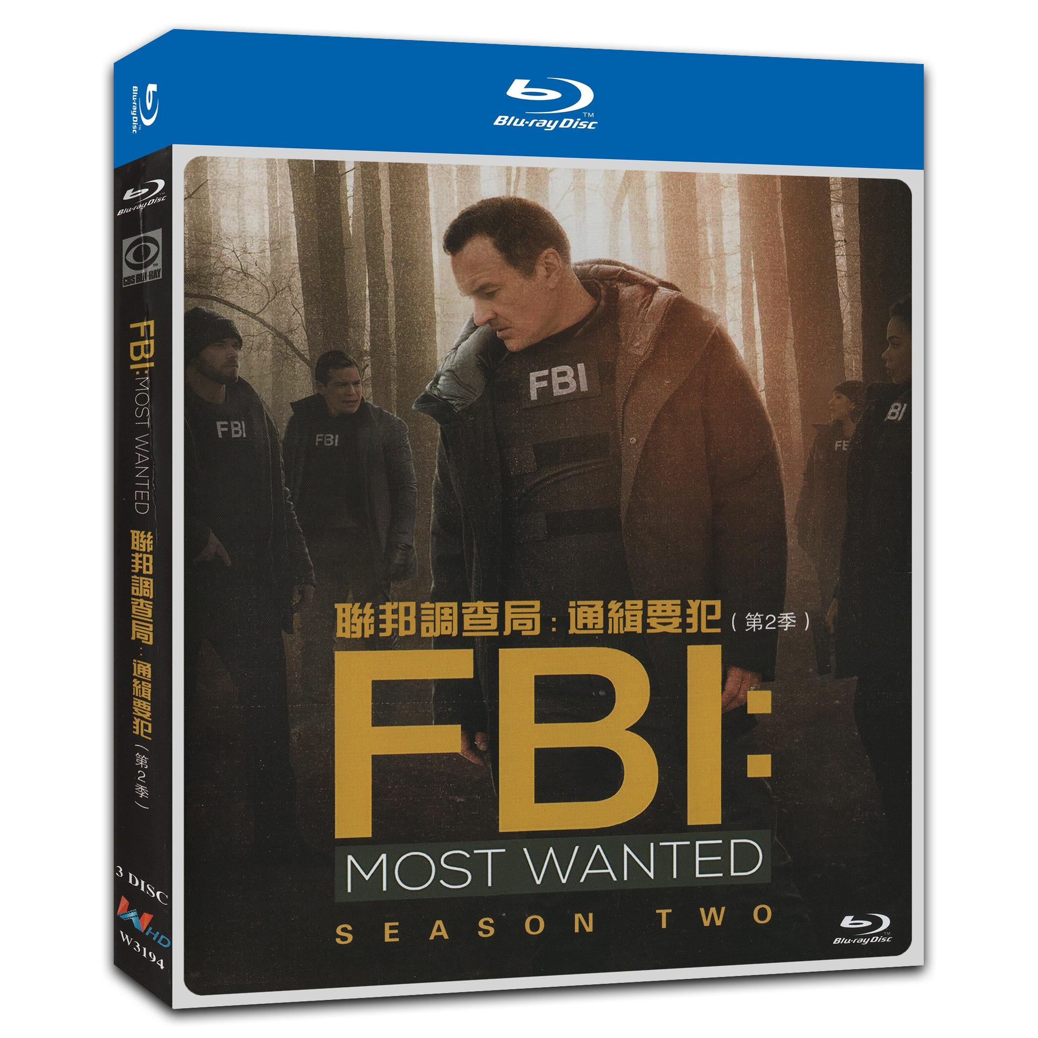 FBI: Most Wanted Season 2‎ (2020) 3-Disc Movie Box Set for Gift Collection Blu-ray