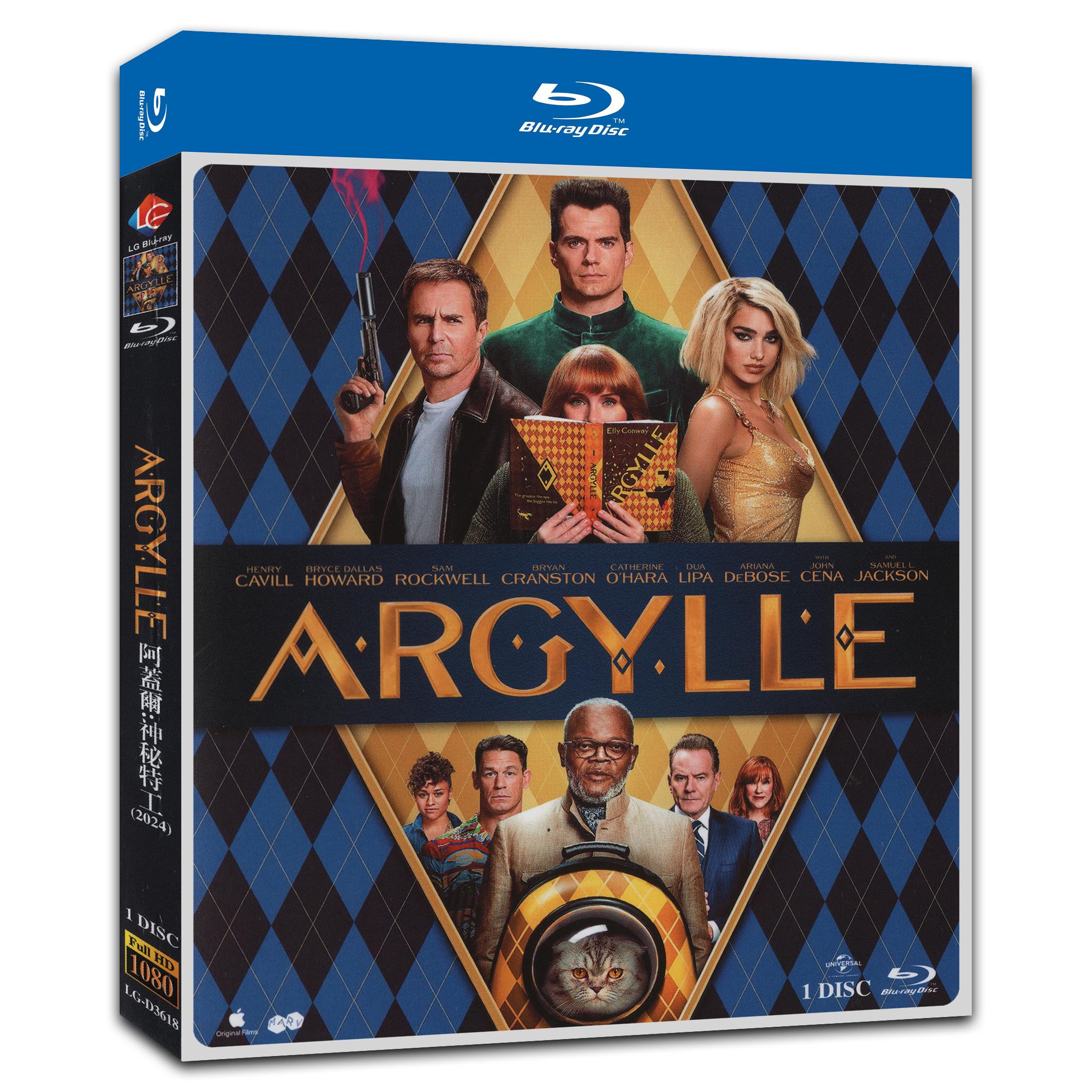 Argylle‎ (2024) 1-Disc Movie Box Set for Gift Collection Blu-ray
