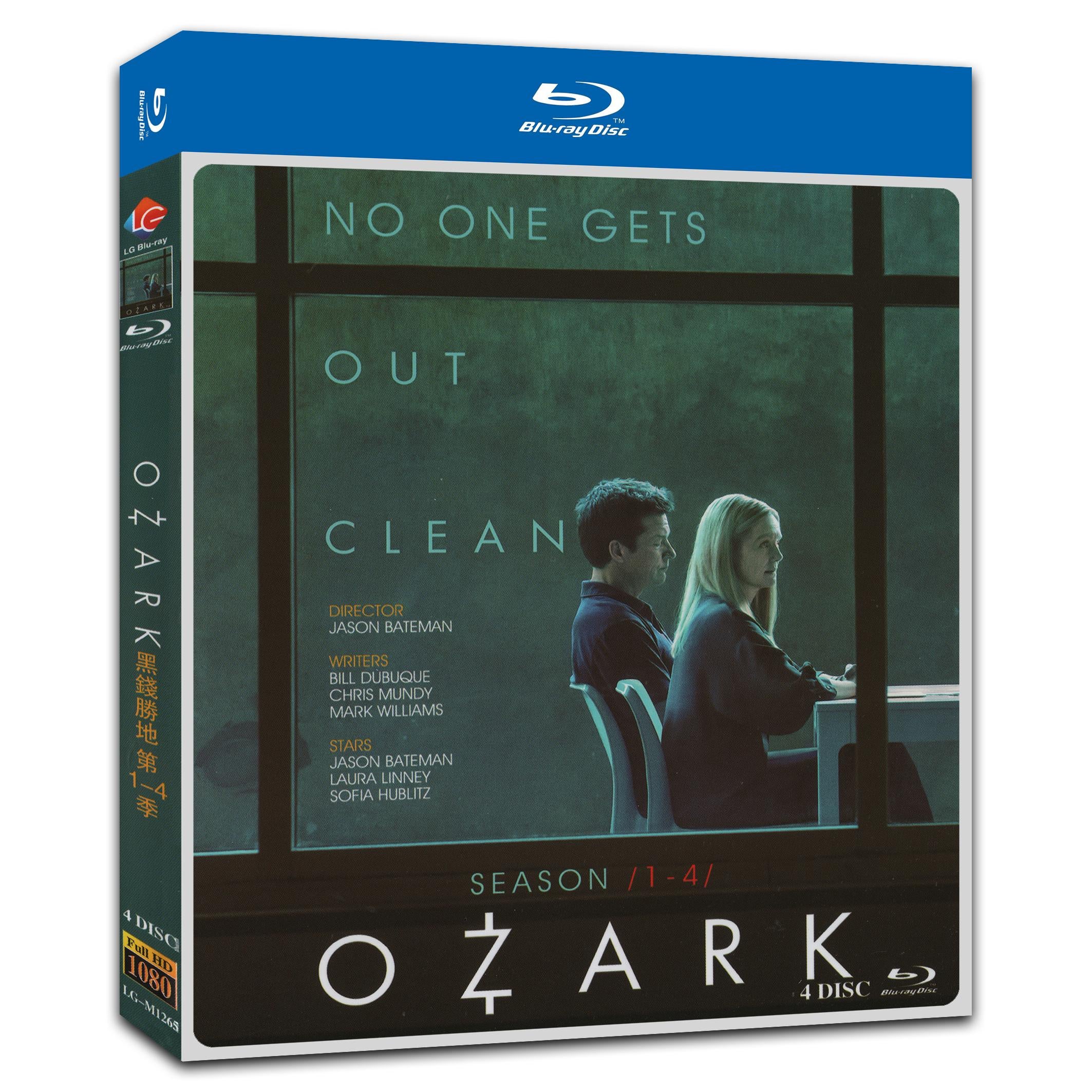 Ozark Season 1‎-4 4-Disc Movie Box Set for Gift Collection Blu-ray