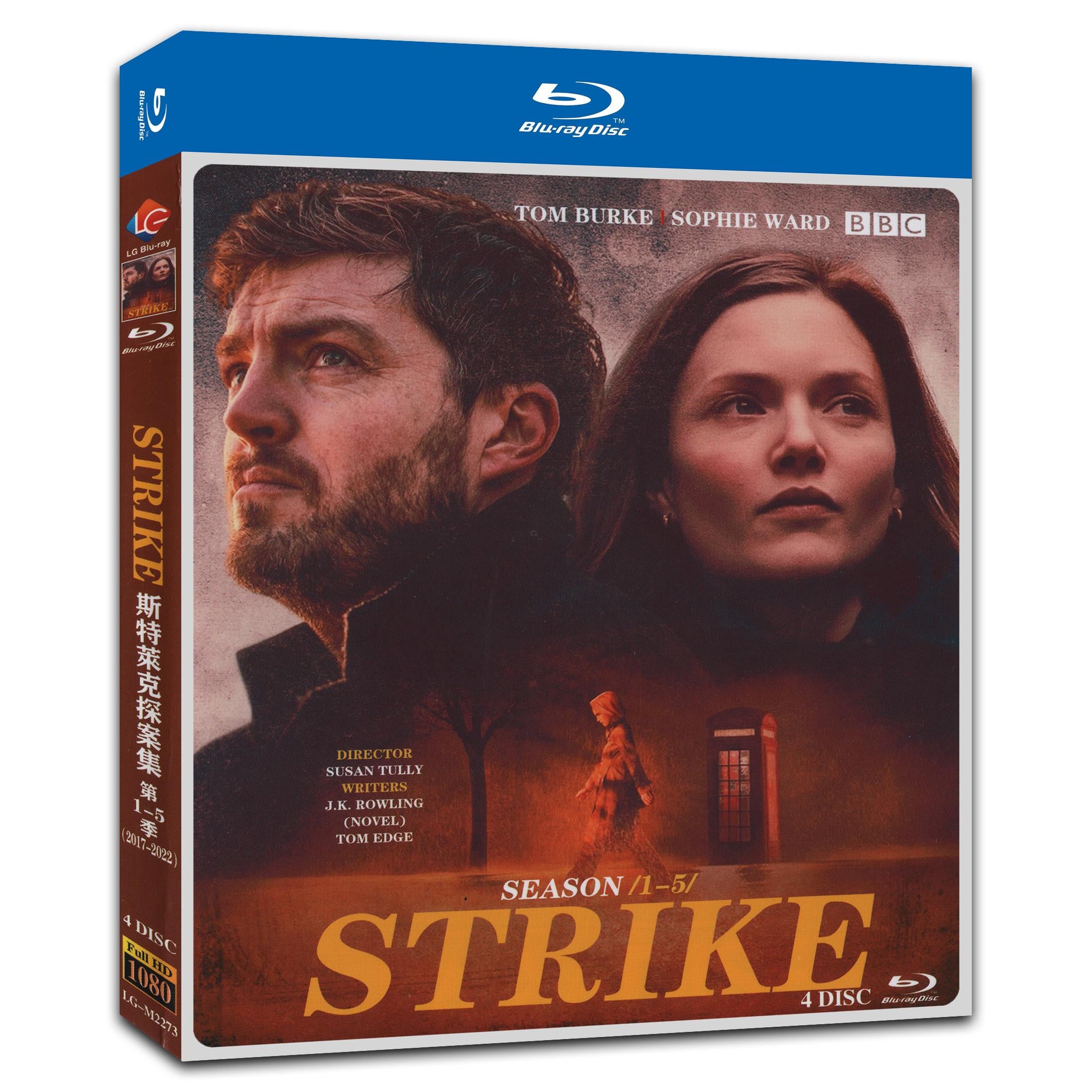 Strike Season 1‎-5 4-Disc Movie Box Set for Gift Collection Blu-ray