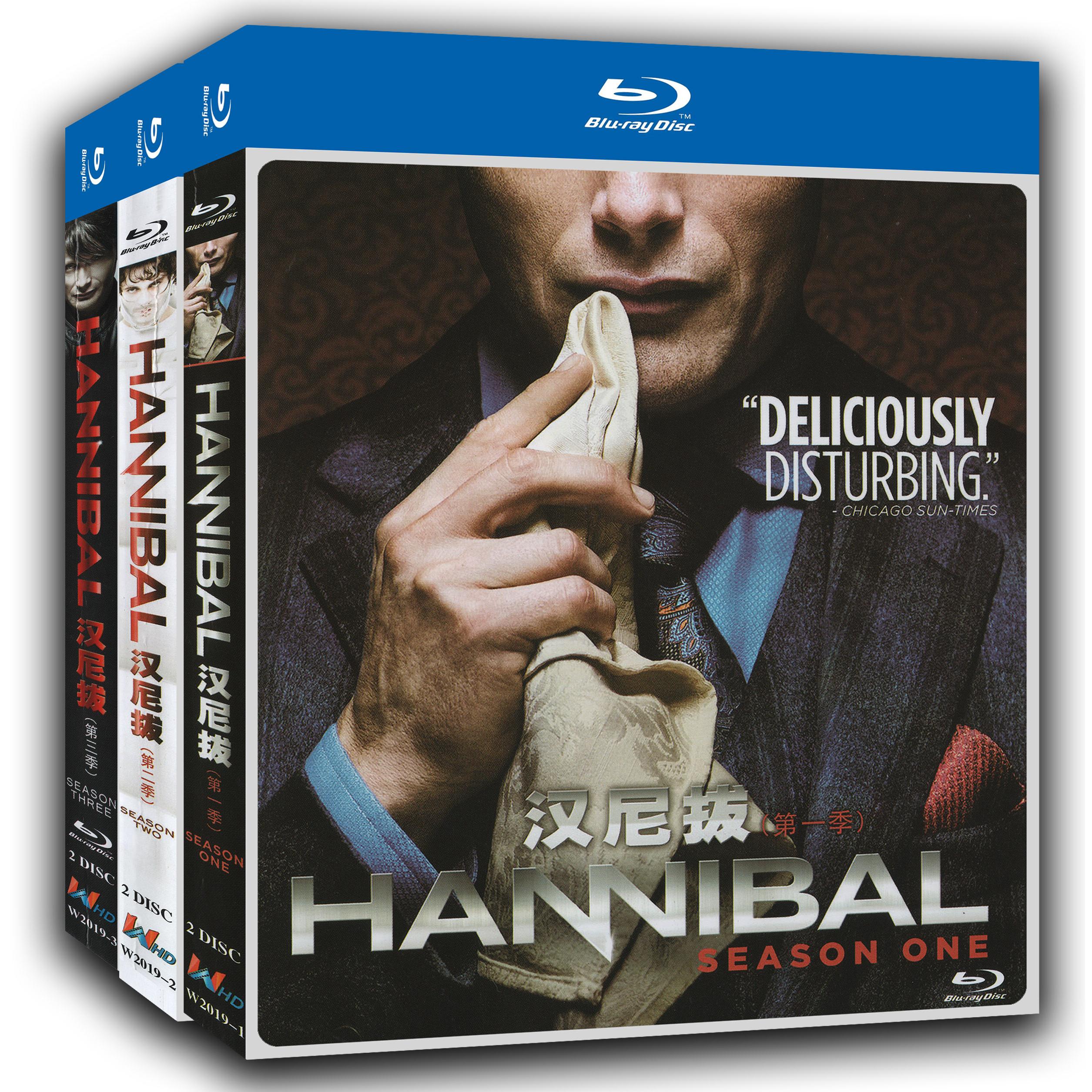 Hannibal Season 1‎-3 6-Disc Movie Box Set for Gift Collection Blu-ray