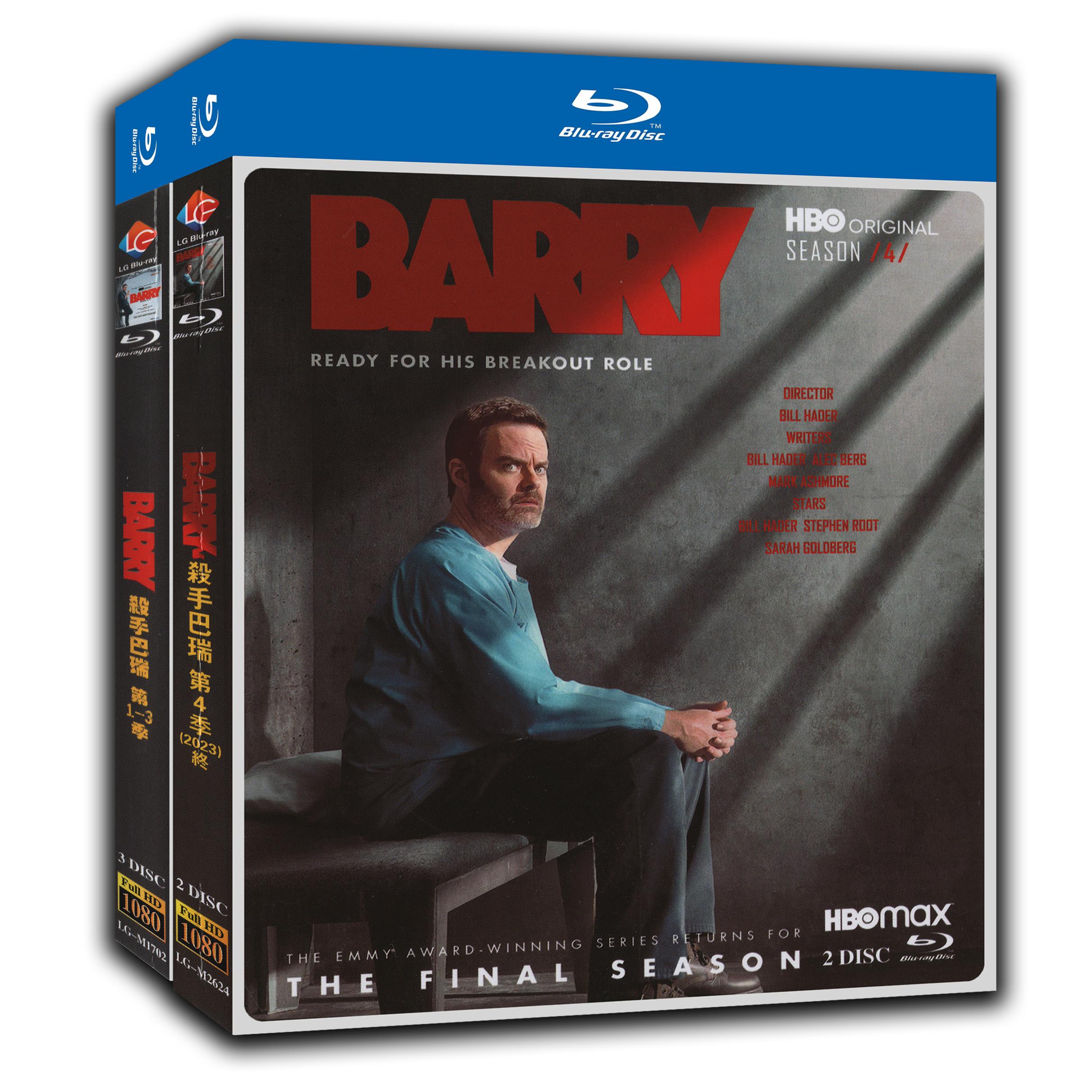 Barry Season 1‎-4 5-Disc Movie Box Set for Gift Collection Blu-ray