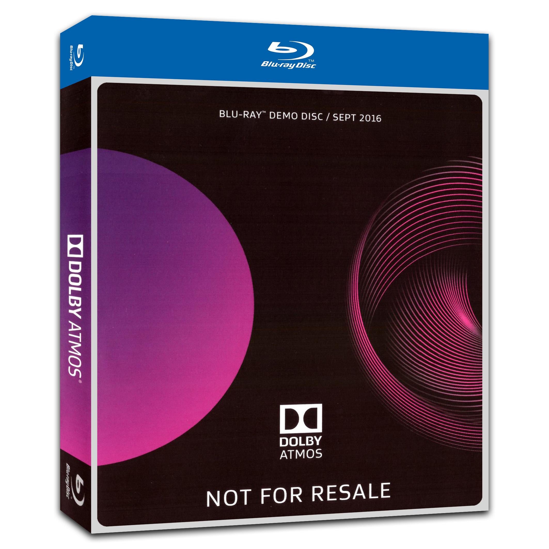 Dolby Atmos Demo Disc 2016 1-Disc Movie Box Set for Gift Collection Blu-ray