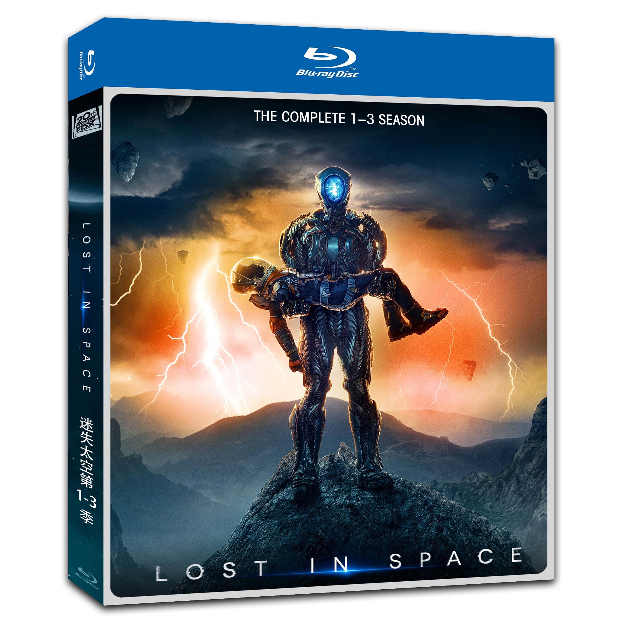 Lost in Space Season 1‎-3 4-Disc Movie Box Set for Gift Collection Blu-ray