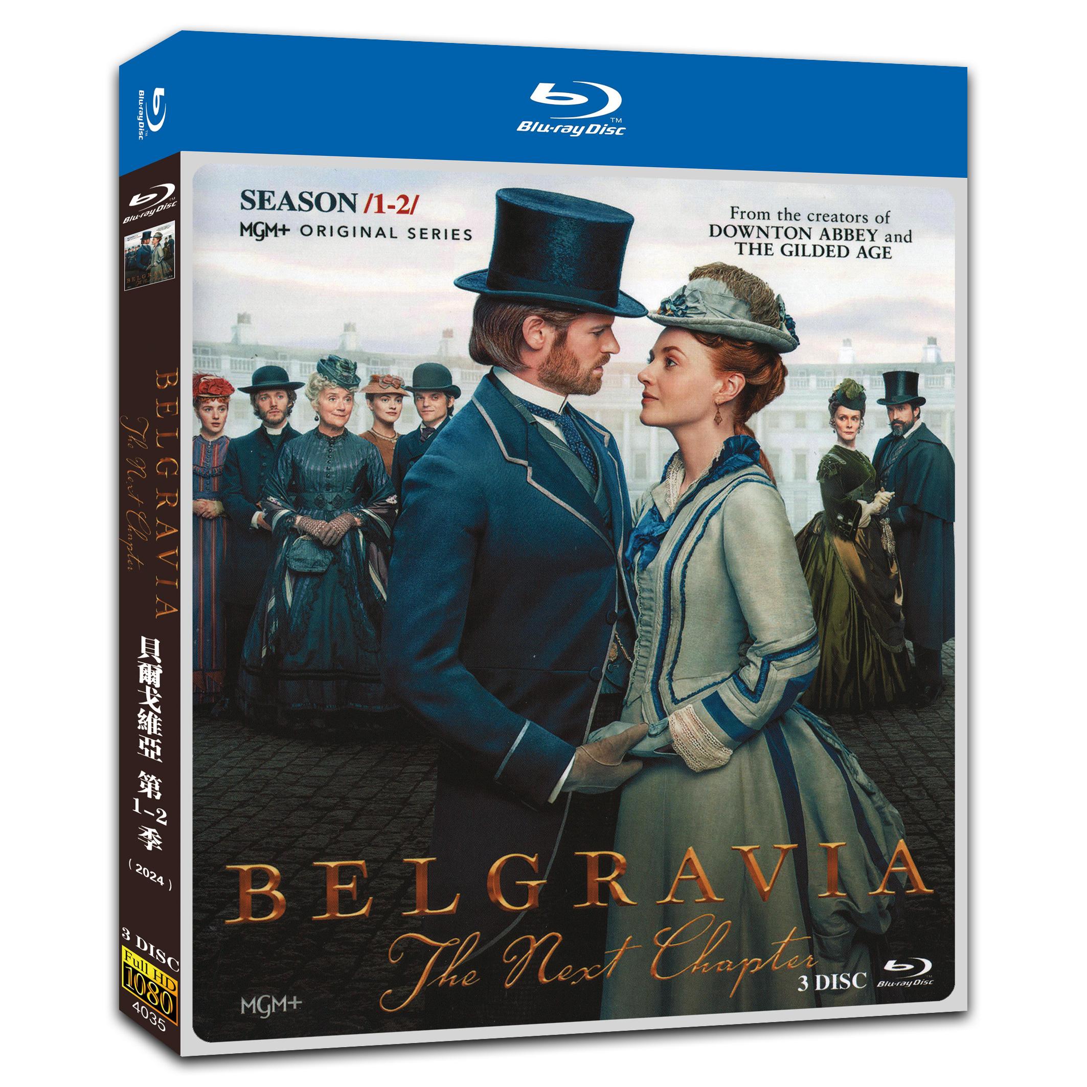 Belgravia: The Next Chapter‎ Season 1‎+2 3-Disc Movie Box Set for Gift Collection Blu-ray