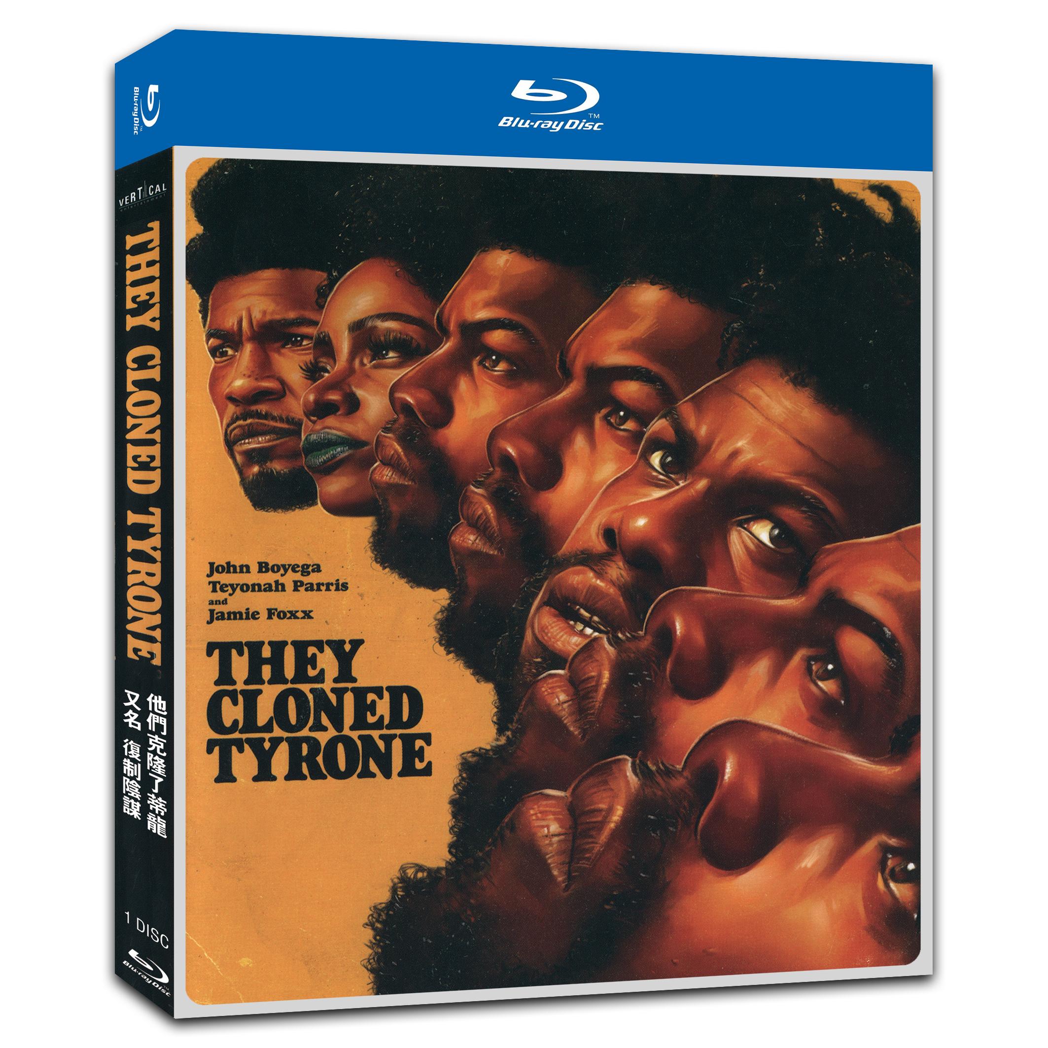 They Cloned Tyrone‎ (2023) 1-Disc Movie Box Set for Gift Collection Blu-ray