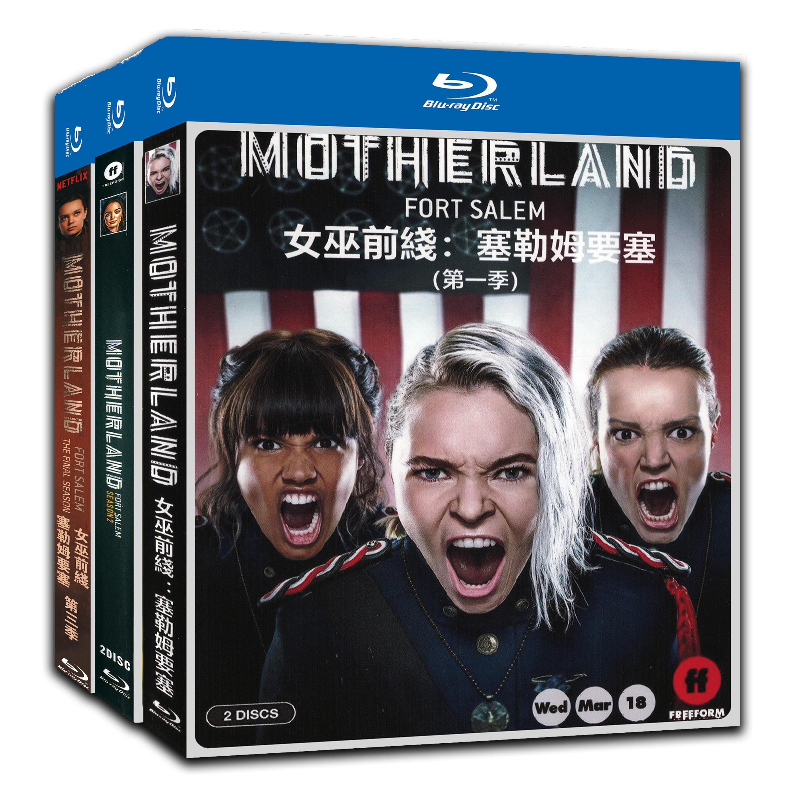 Motherland: Fort Salem Season 1‎-3 6-Disc Movie Box Set for Gift Collection Blu-ray