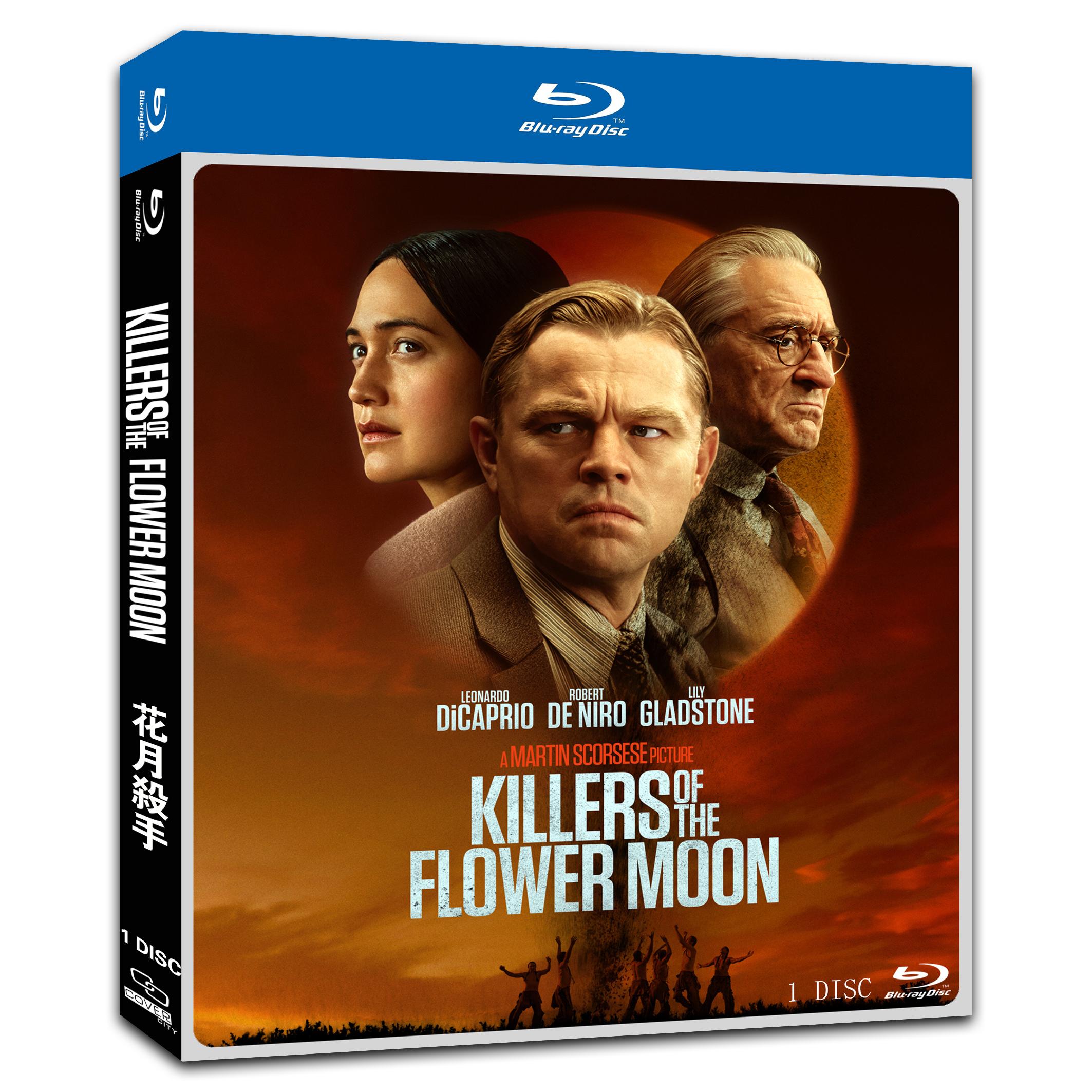 Killers of the Flower Moon‎ (2023) 1-Disc Movie Box Set for Gift Collection Blu-ray