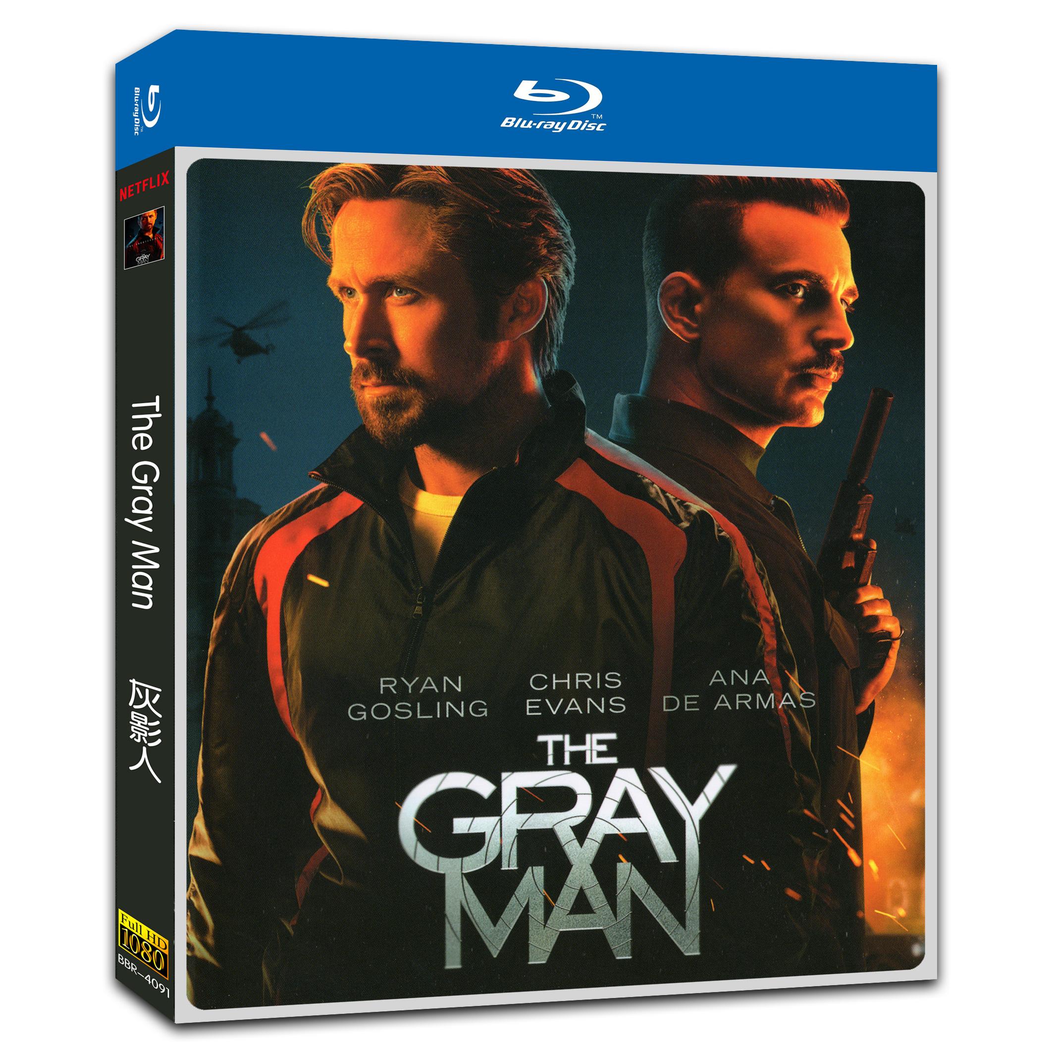 The Gray Man‎ (2022) 1-Disc Movie Box Set for Gift Collection Blu-ray