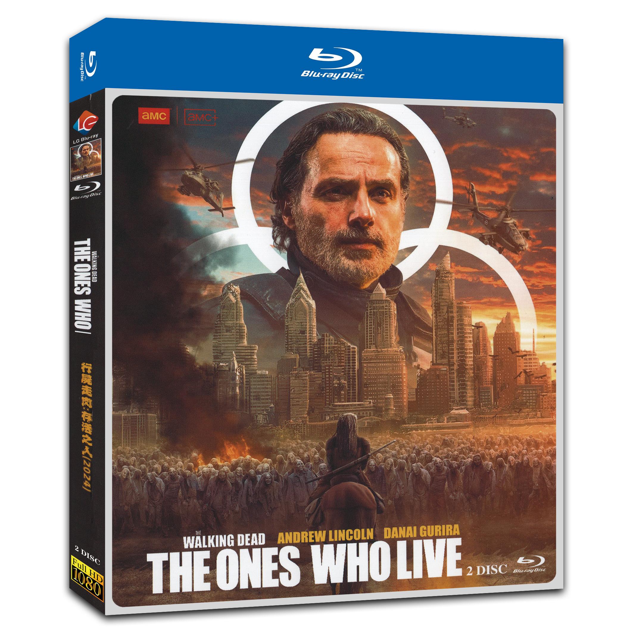The Walking Dead: The Ones Who Live‎ (2024) 2-Disc Movie Box Set for Gift Collection Blu-ray